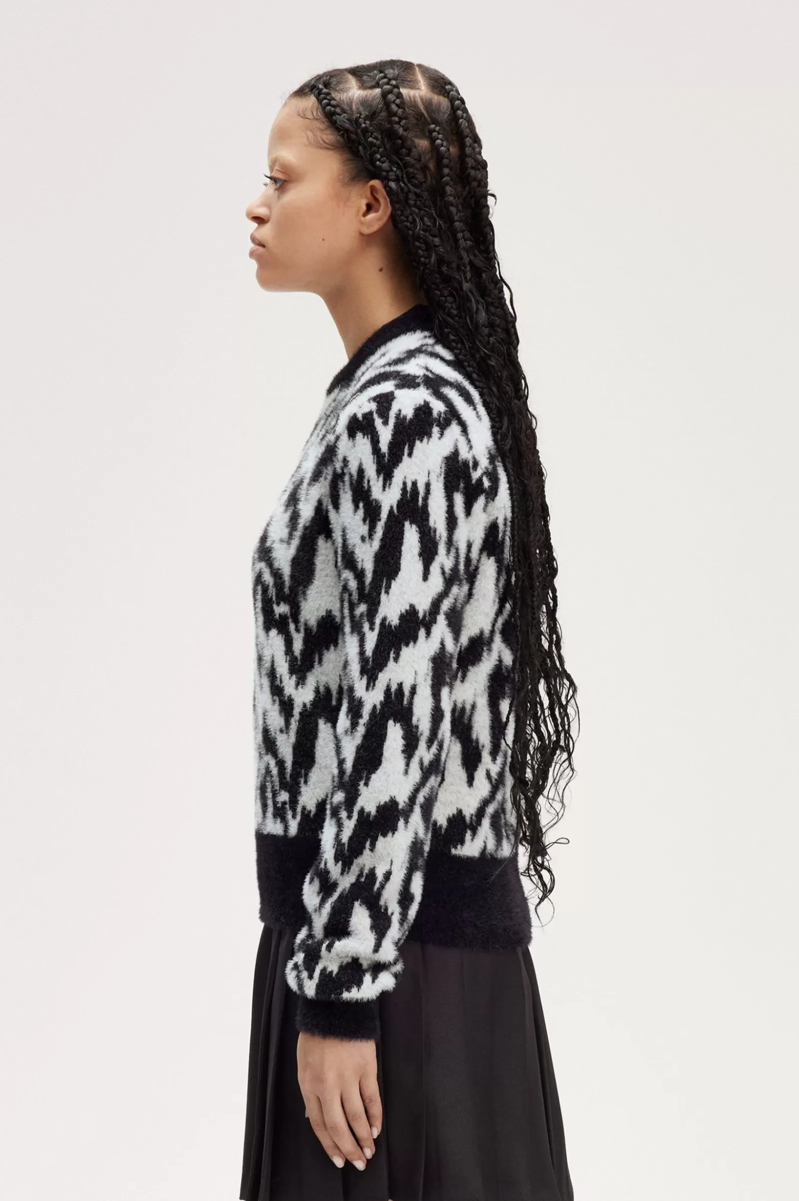 Hot Animal Jacquard Jumper Women Knitwear