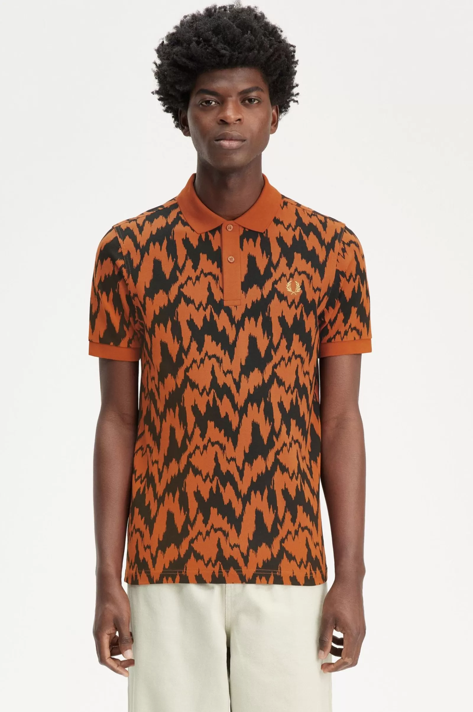 Store Animal Print Polo Shirt Polo Shirts
