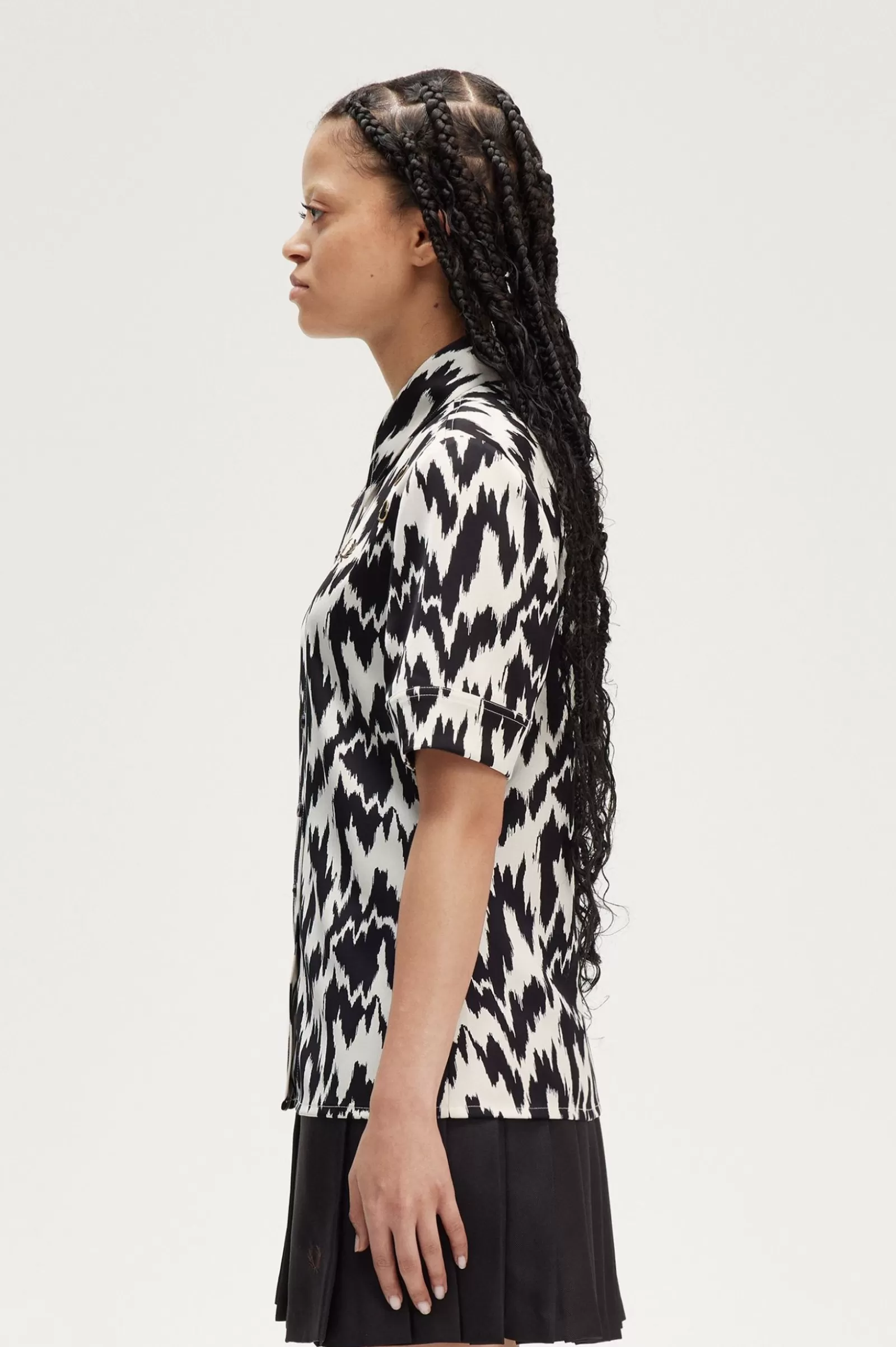 Sale Animal Print Satin Shirt Women T-Shirts & Tops