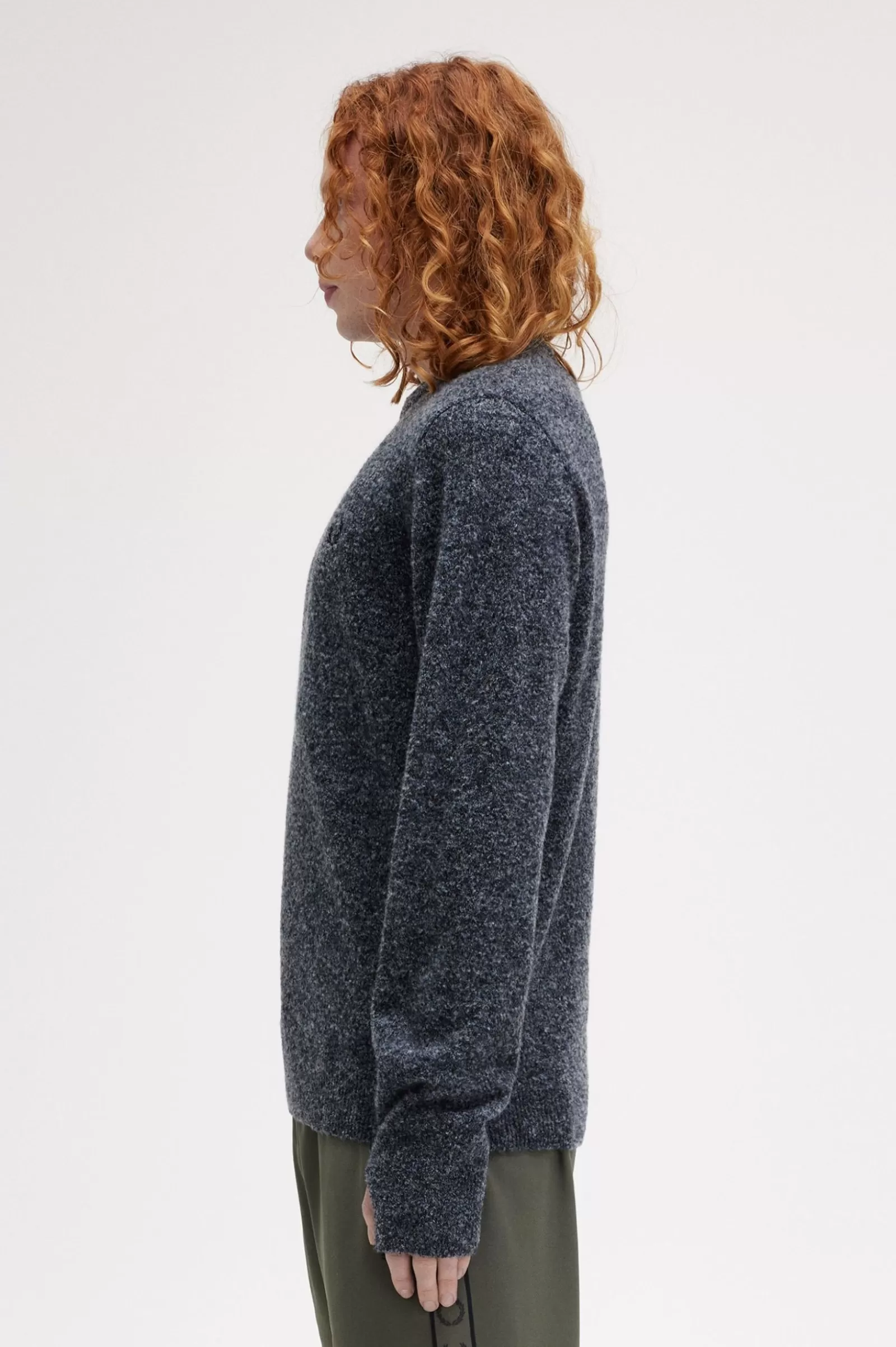 New Boucle Crew Neck Jumper Knitwear