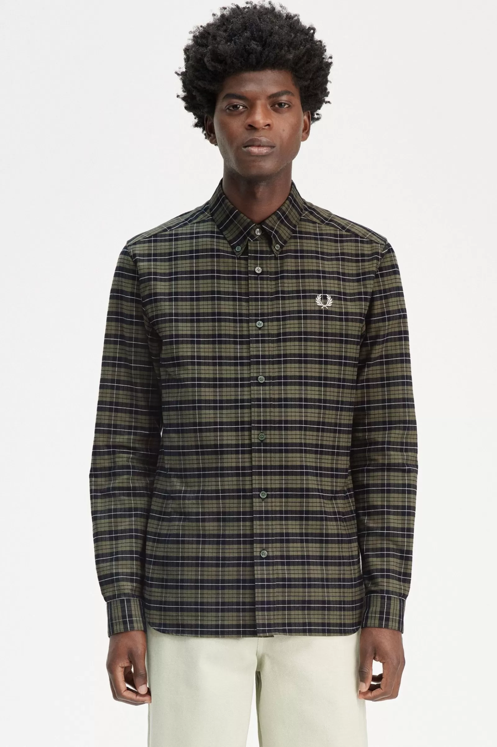 Clearance Brushed Oxford Tartan Shirt Shirts