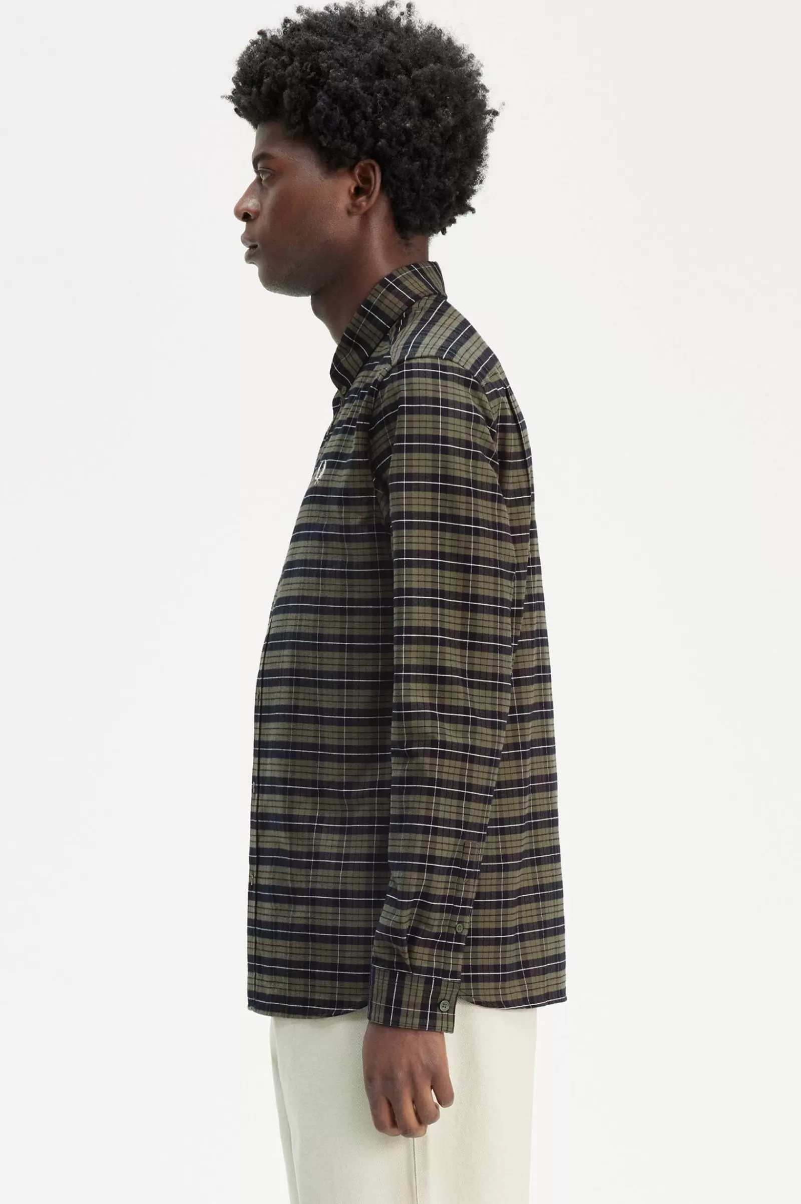 Clearance Brushed Oxford Tartan Shirt Shirts