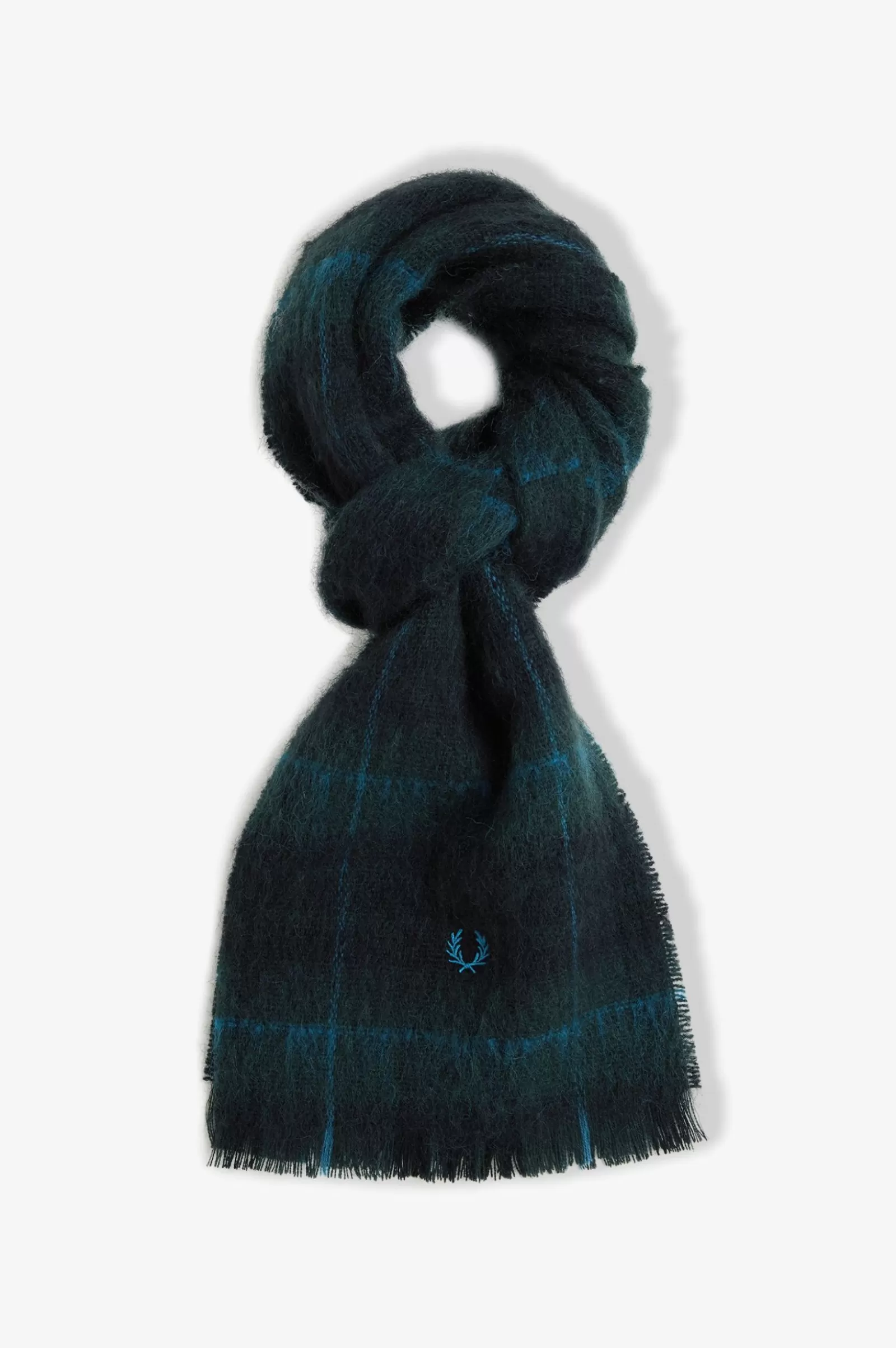 Clearance Brushed Wool Tartan Scarf Women Accessories | Accessories