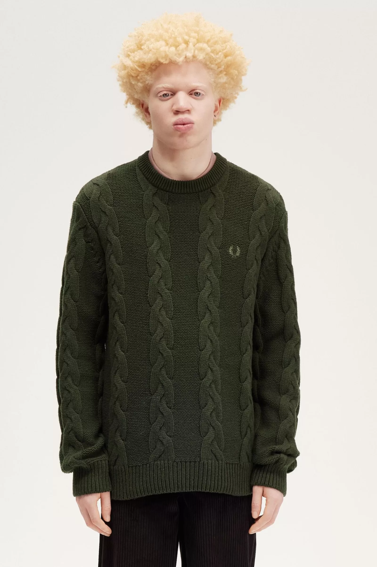 Clearance Cable Knit Jumper Knitwear