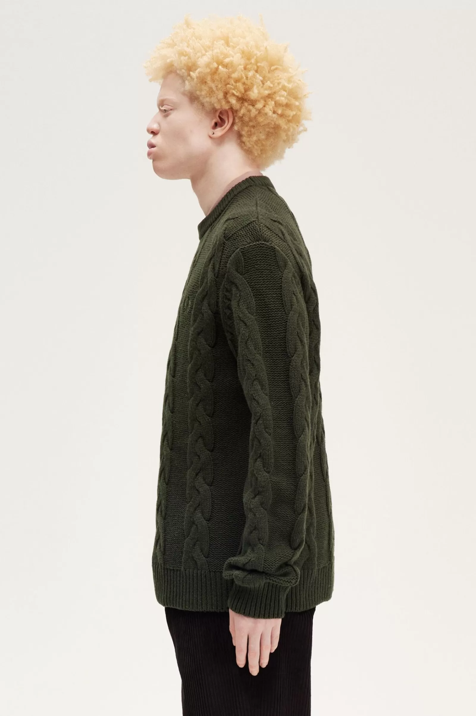 Clearance Cable Knit Jumper Knitwear