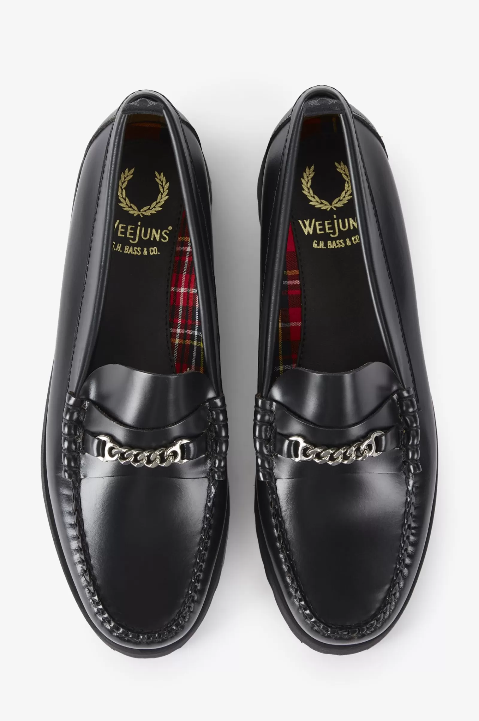 Shop Chain Detail Penny Loafers Women Shoes
