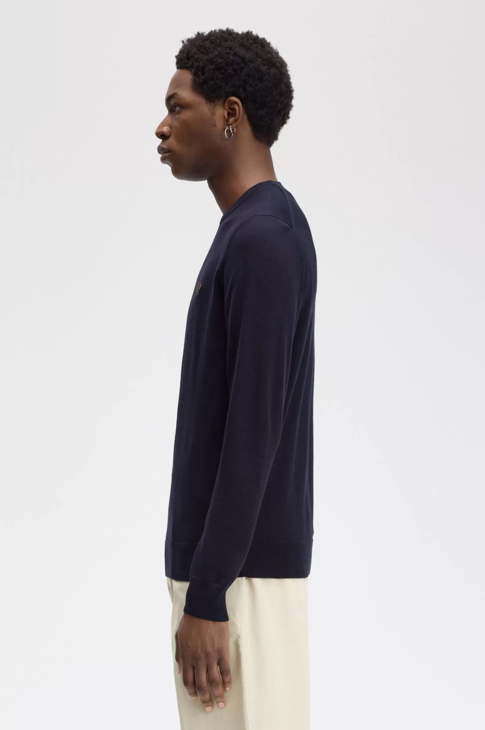Outlet Classic Crew Neck Jumper Knitwear
