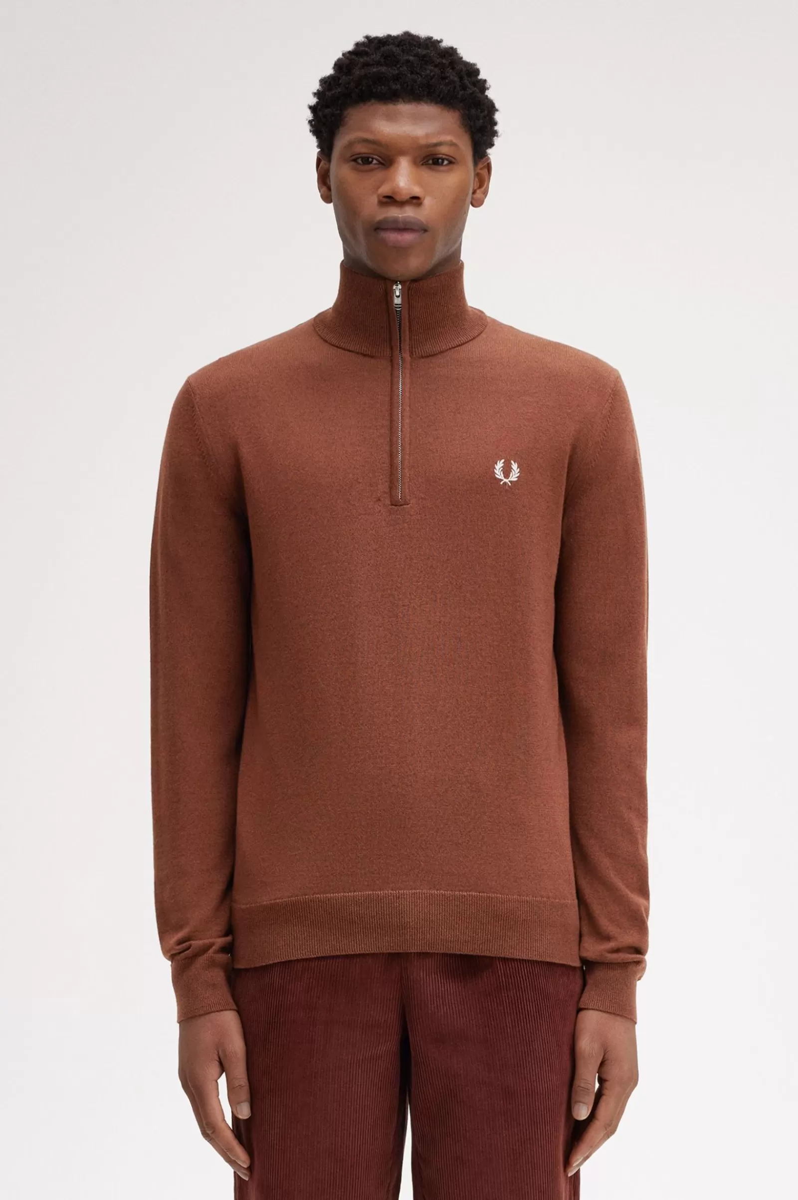 Outlet Classic Half Zip Jumper Knitwear