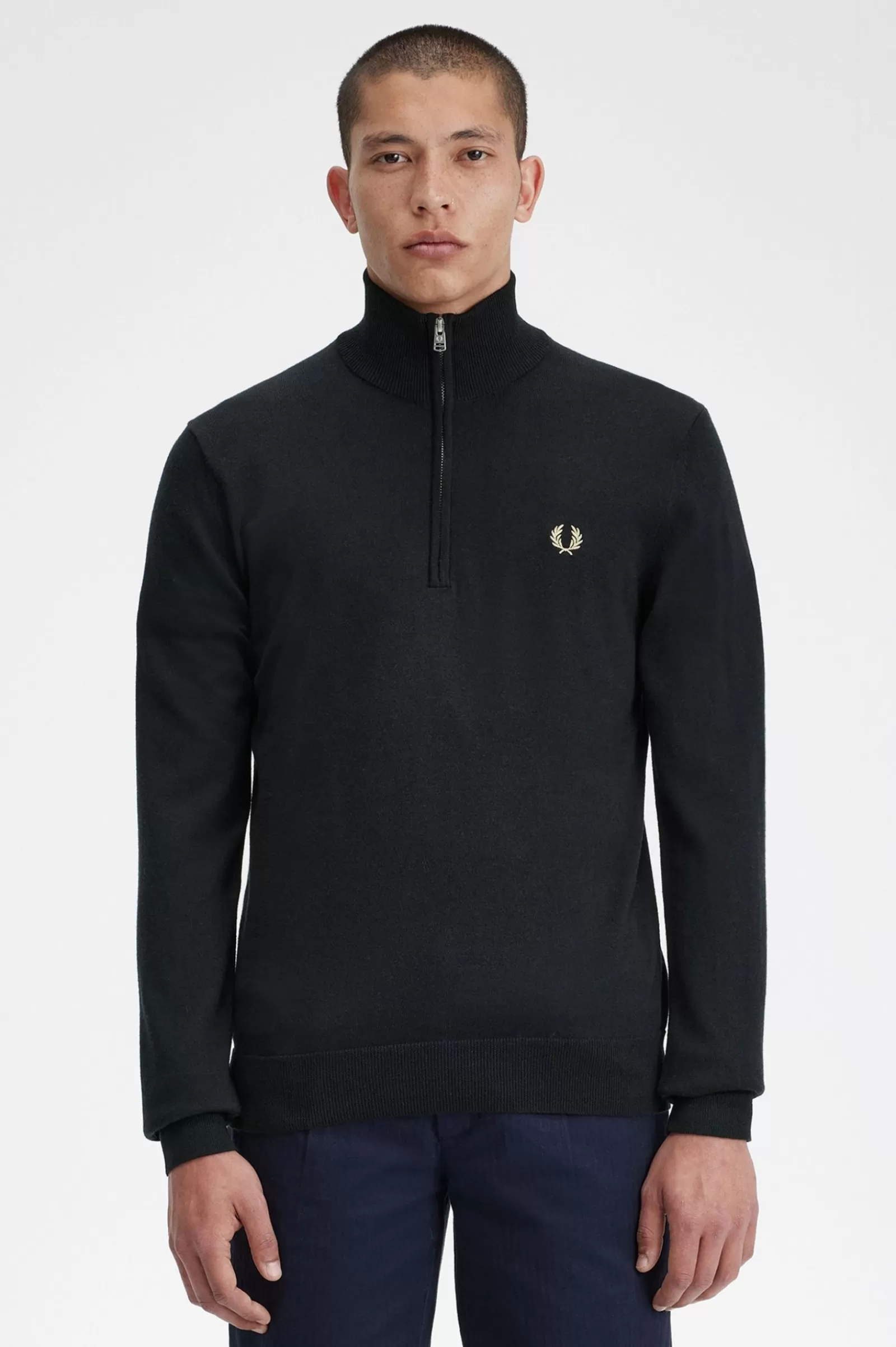Flash Sale Classic Half Zip Jumper Knitwear