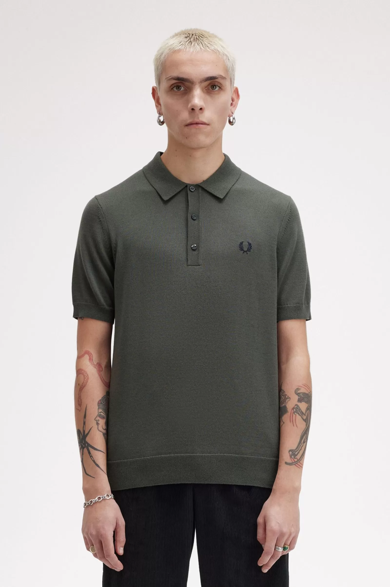 Best Sale Classic Knitted Shirt Knitwear
