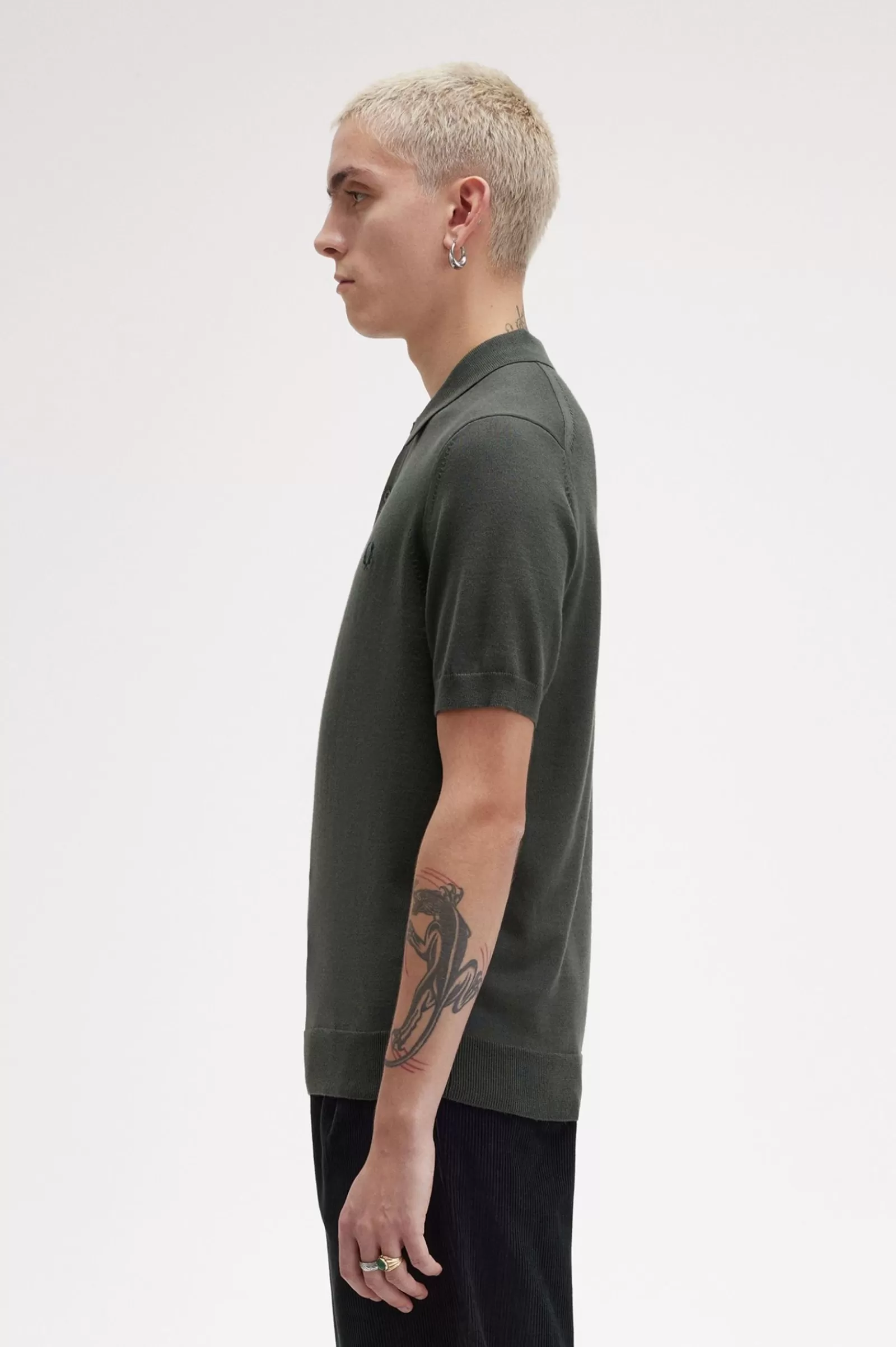 Best Sale Classic Knitted Shirt Knitwear