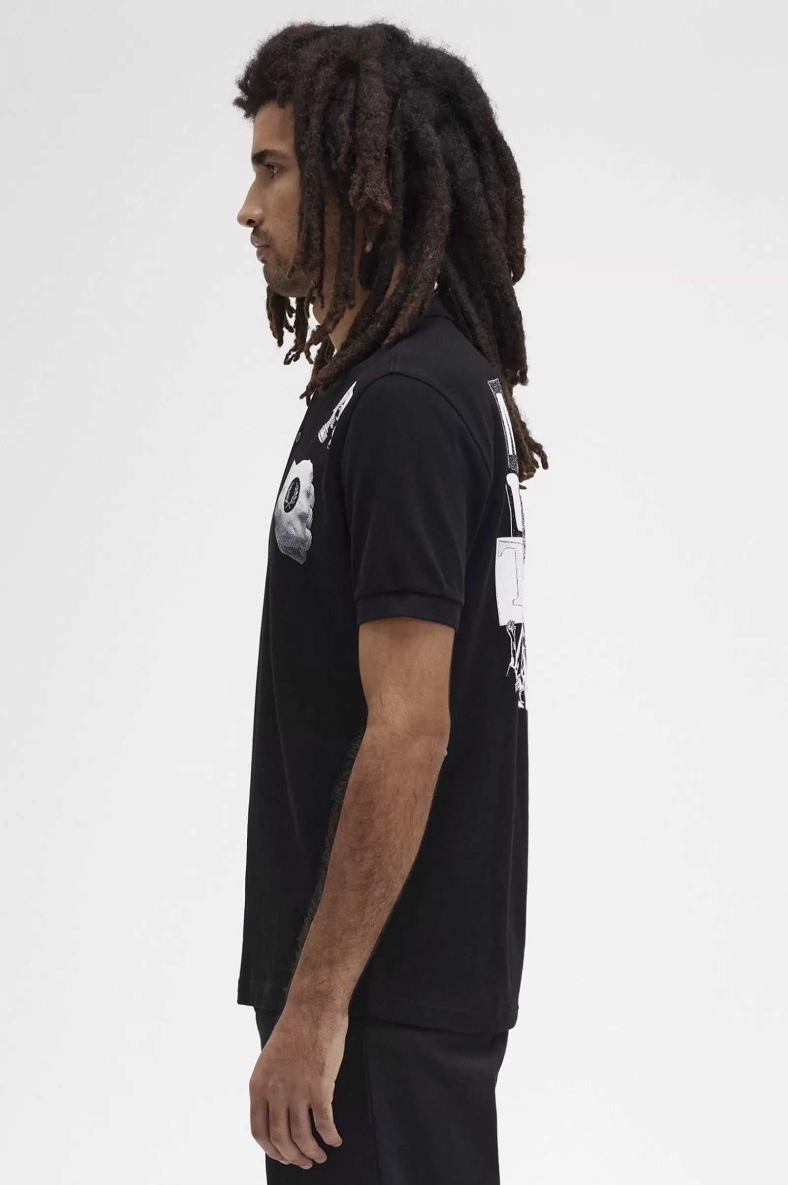 Flash Sale Collage Graphic Shirt Polo Shirts