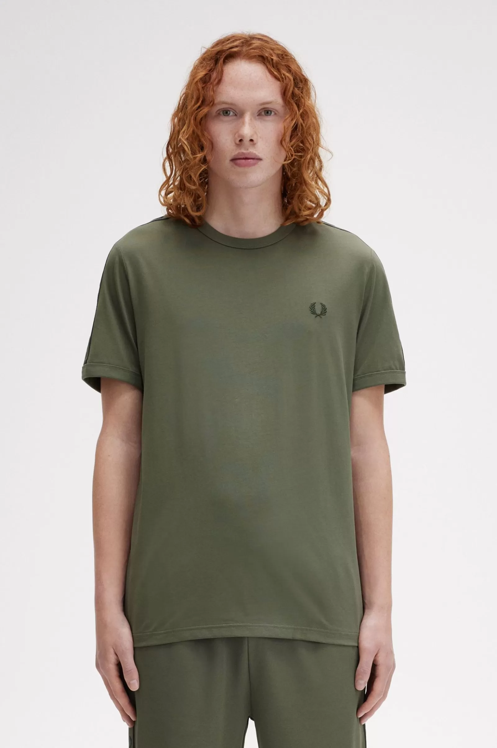 Cheap Contrast Tape Ringer T-Shirt T-Shirts