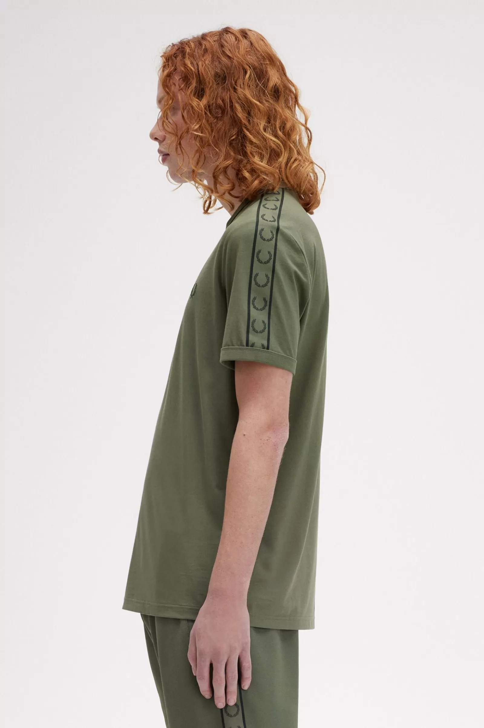 Cheap Contrast Tape Ringer T-Shirt T-Shirts