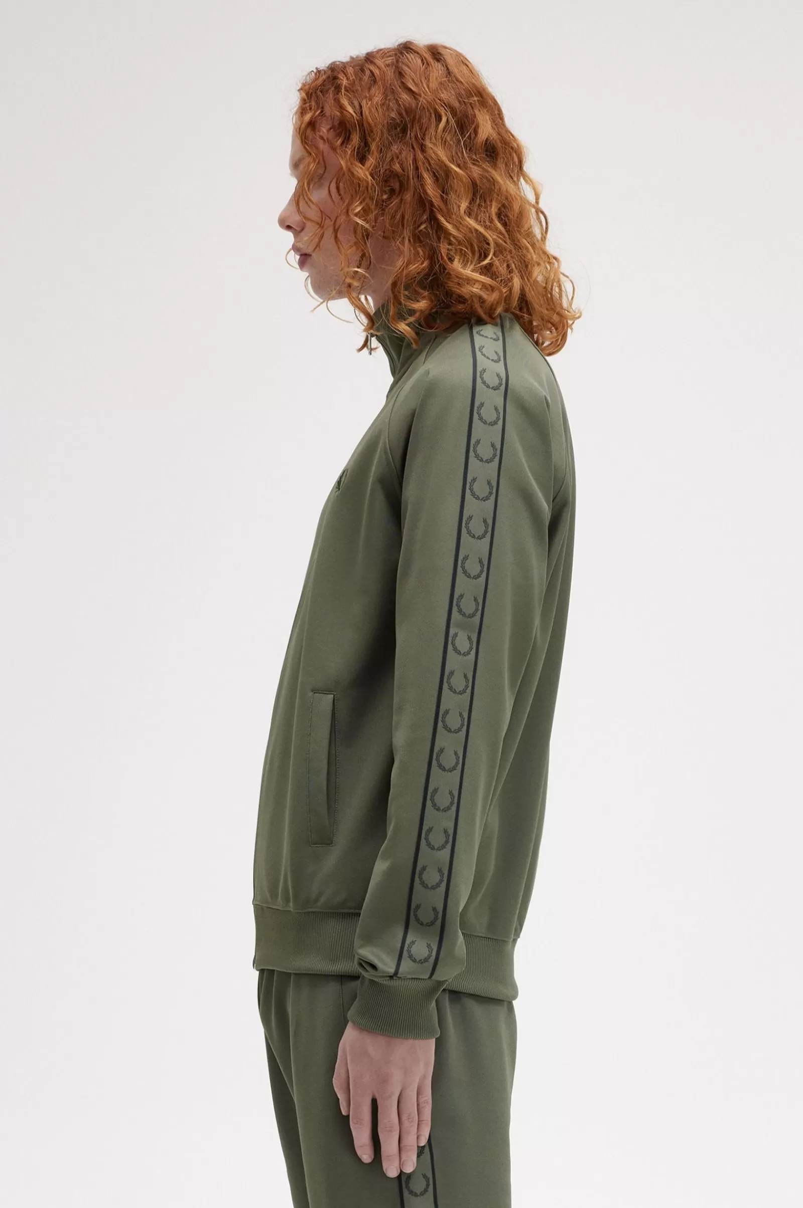 Cheap Contrast Tape Track Jacket Track Jackets | Tracksuits