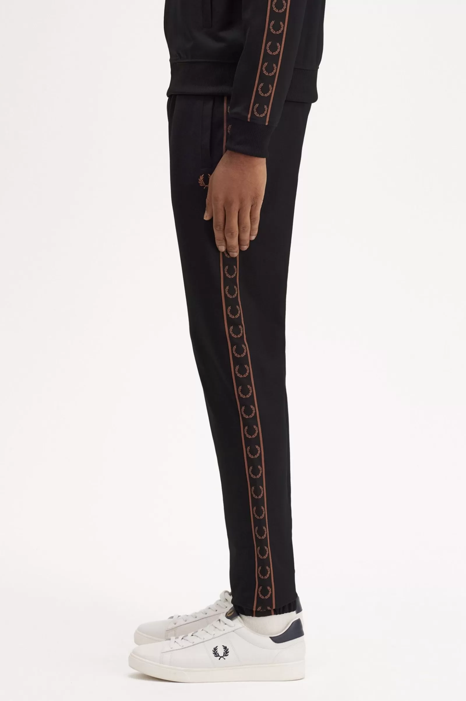 Store Contrast Taped Track Pants Tracksuits | Trousers
