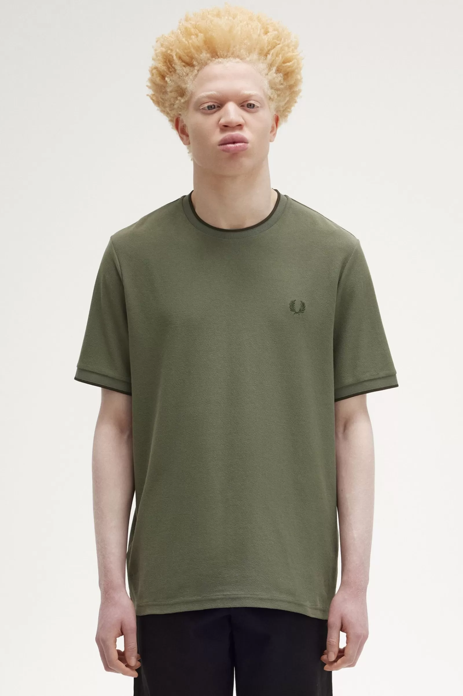 Discount Crepe Piqué T-Shirt T-Shirts