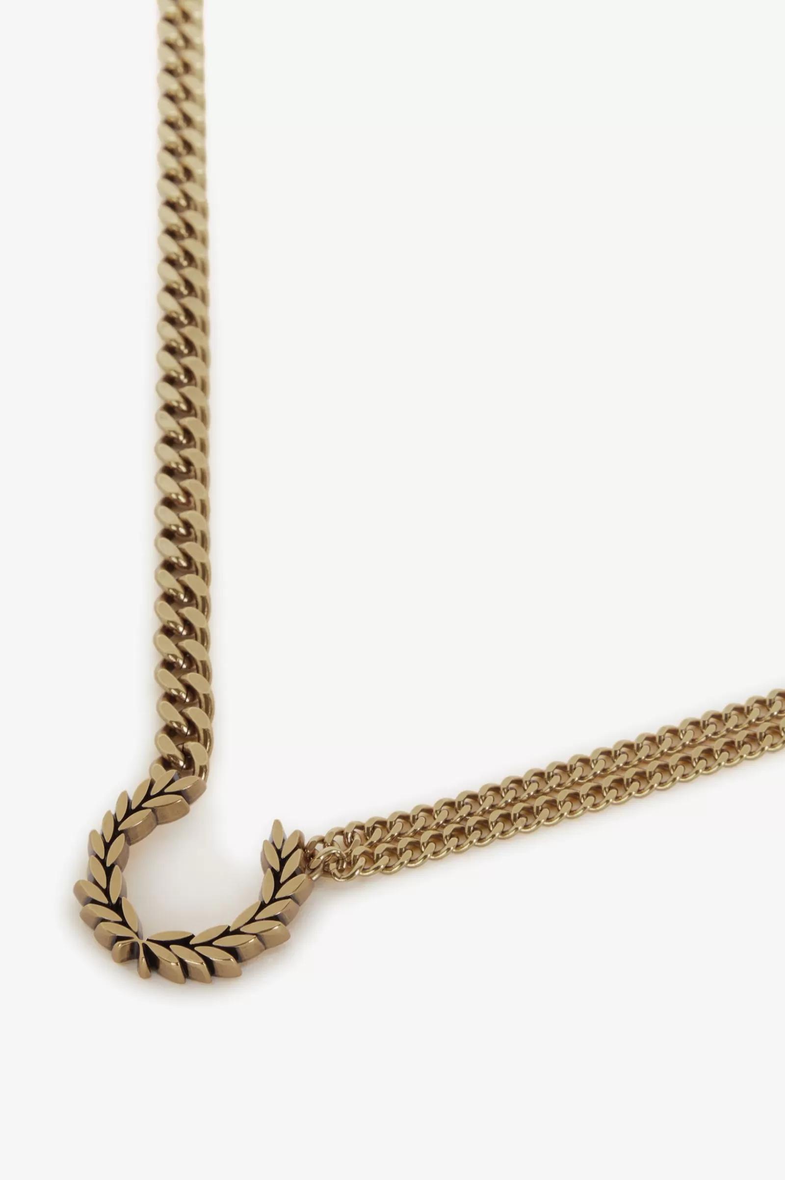 Store Double Chain Laurel Wreath Necklace Women Accessories | Accessories