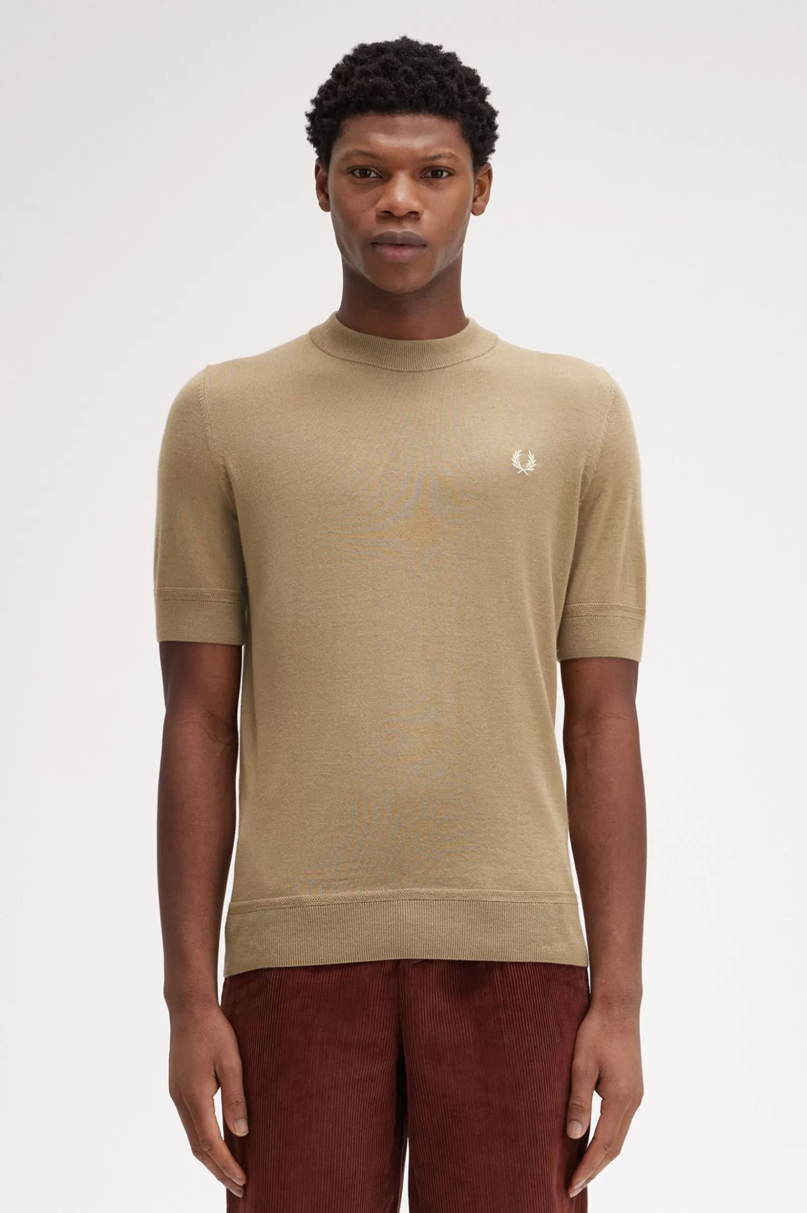 Sale Fine Knit T-Shirt Knitwear
