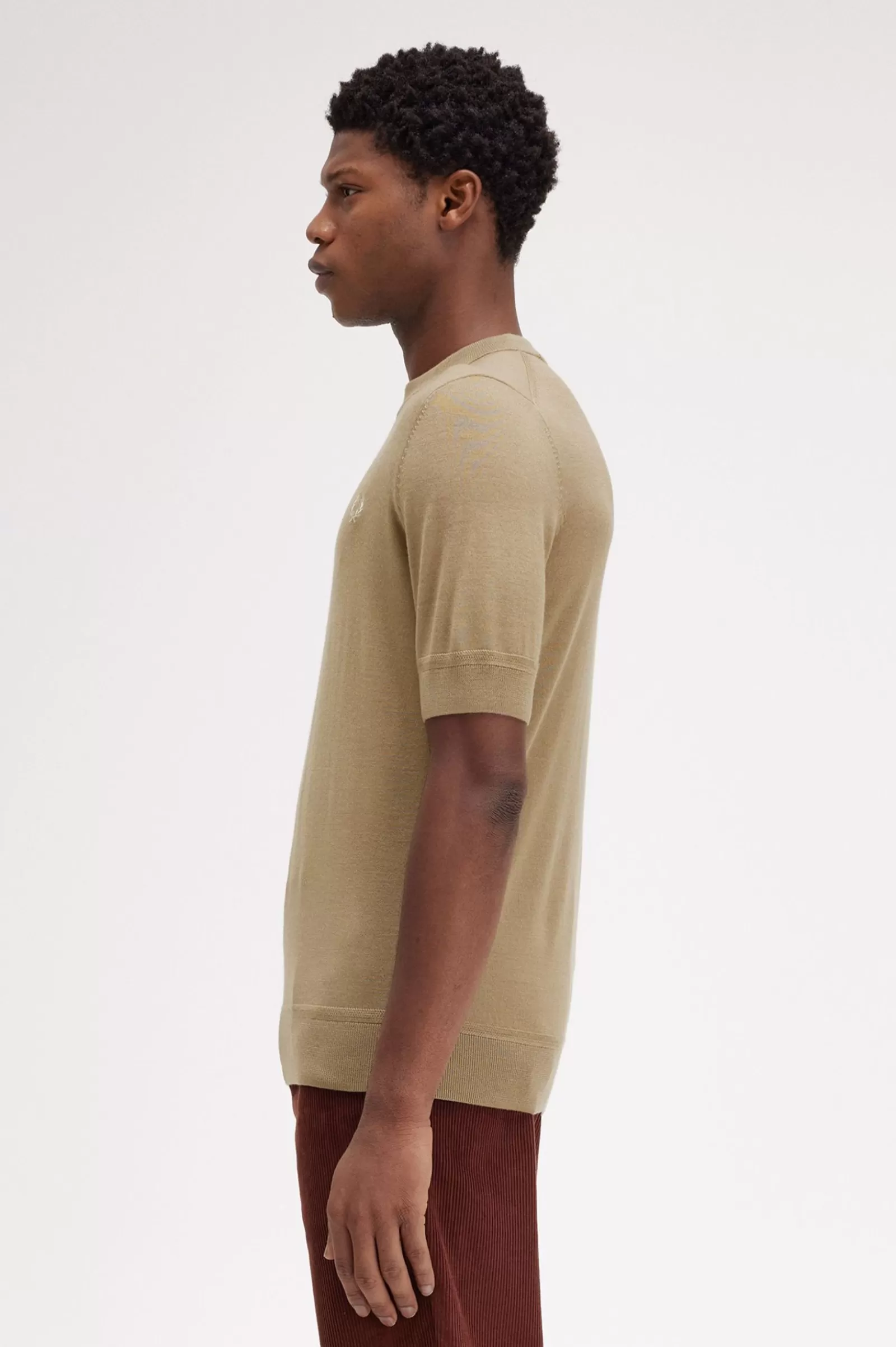 Sale Fine Knit T-Shirt Knitwear