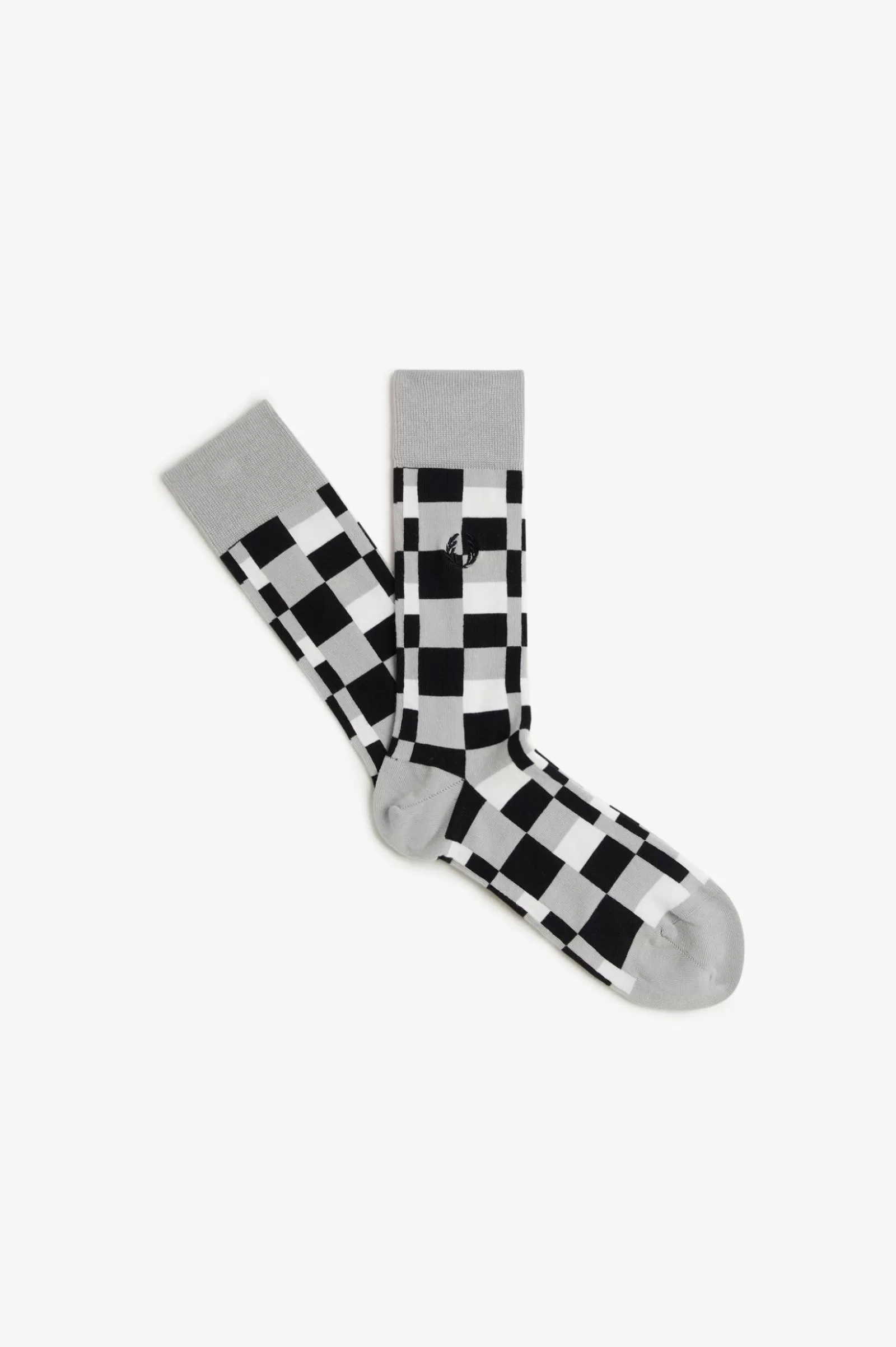 Outlet Glitch Print Brushed Sock Women Accessories | Accessories