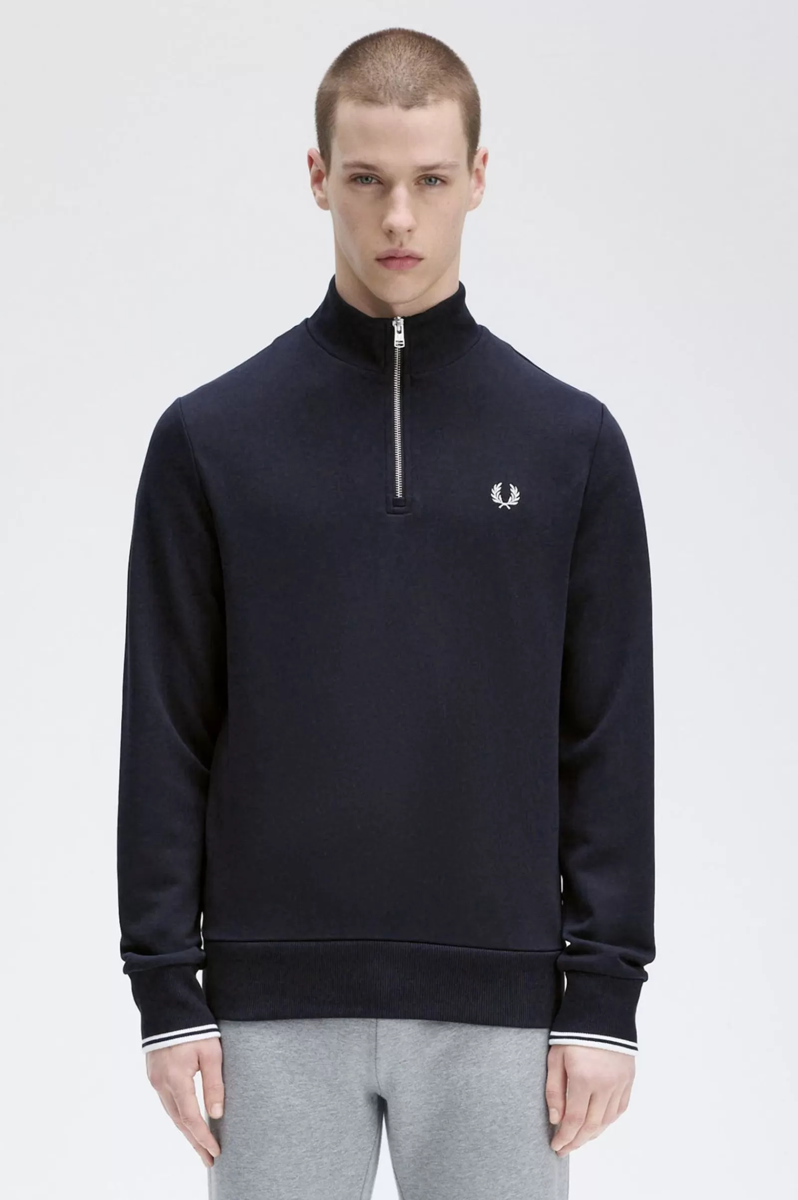 Fashion Half Zip Sweatshirt Sweatshirts
