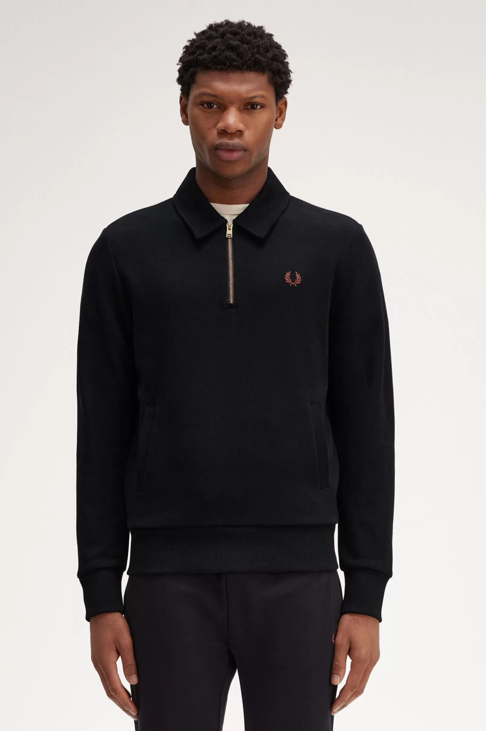 Fashion Half Zip Sweatshirt Sweatshirts
