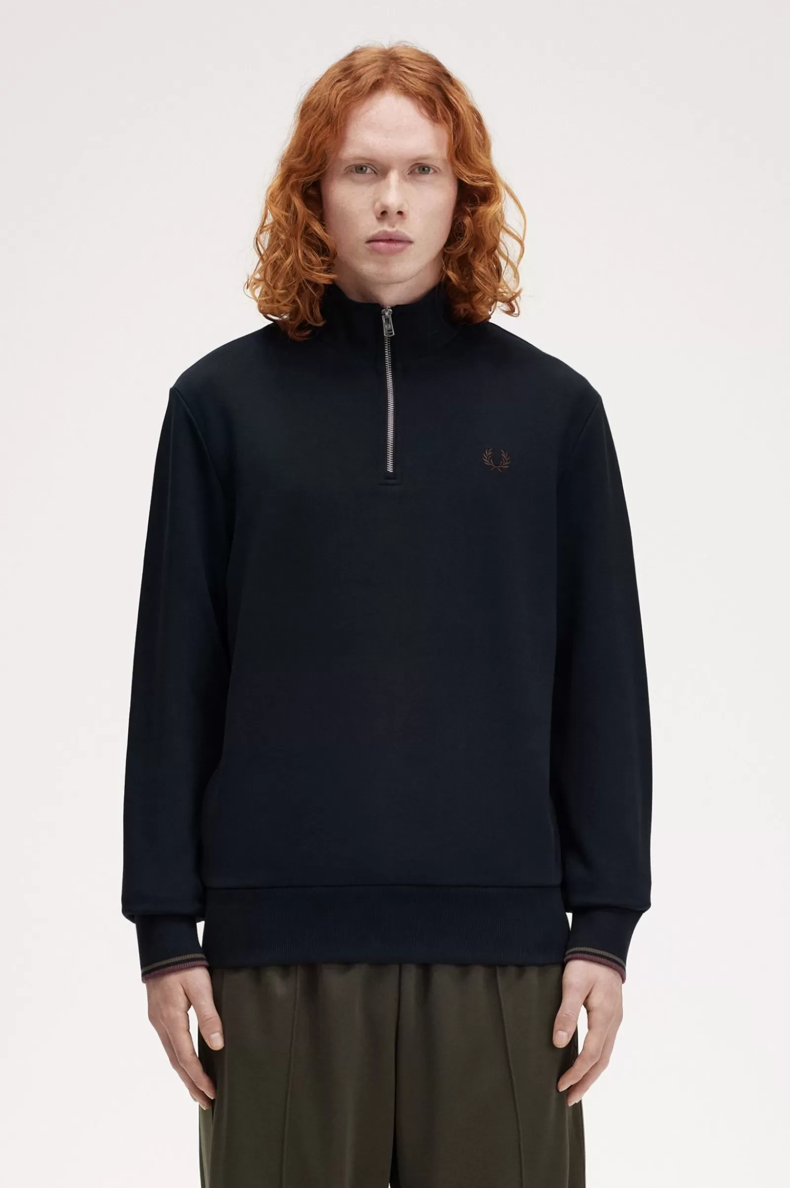 Hot Half-Zip Sweatshirt Sweatshirts