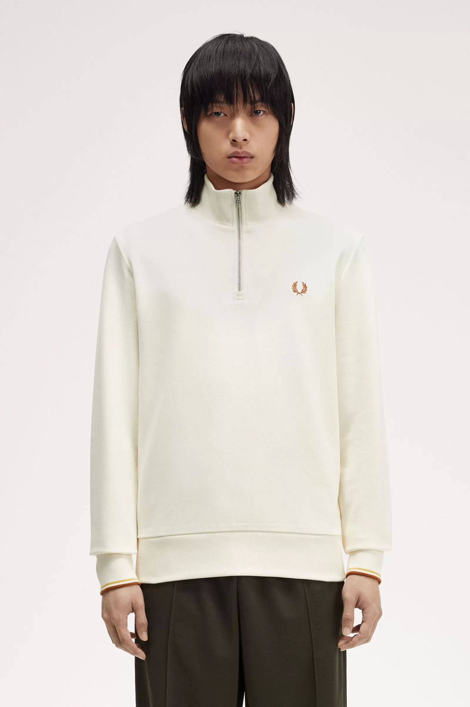 Fashion Half-Zip Sweatshirt Sweatshirts