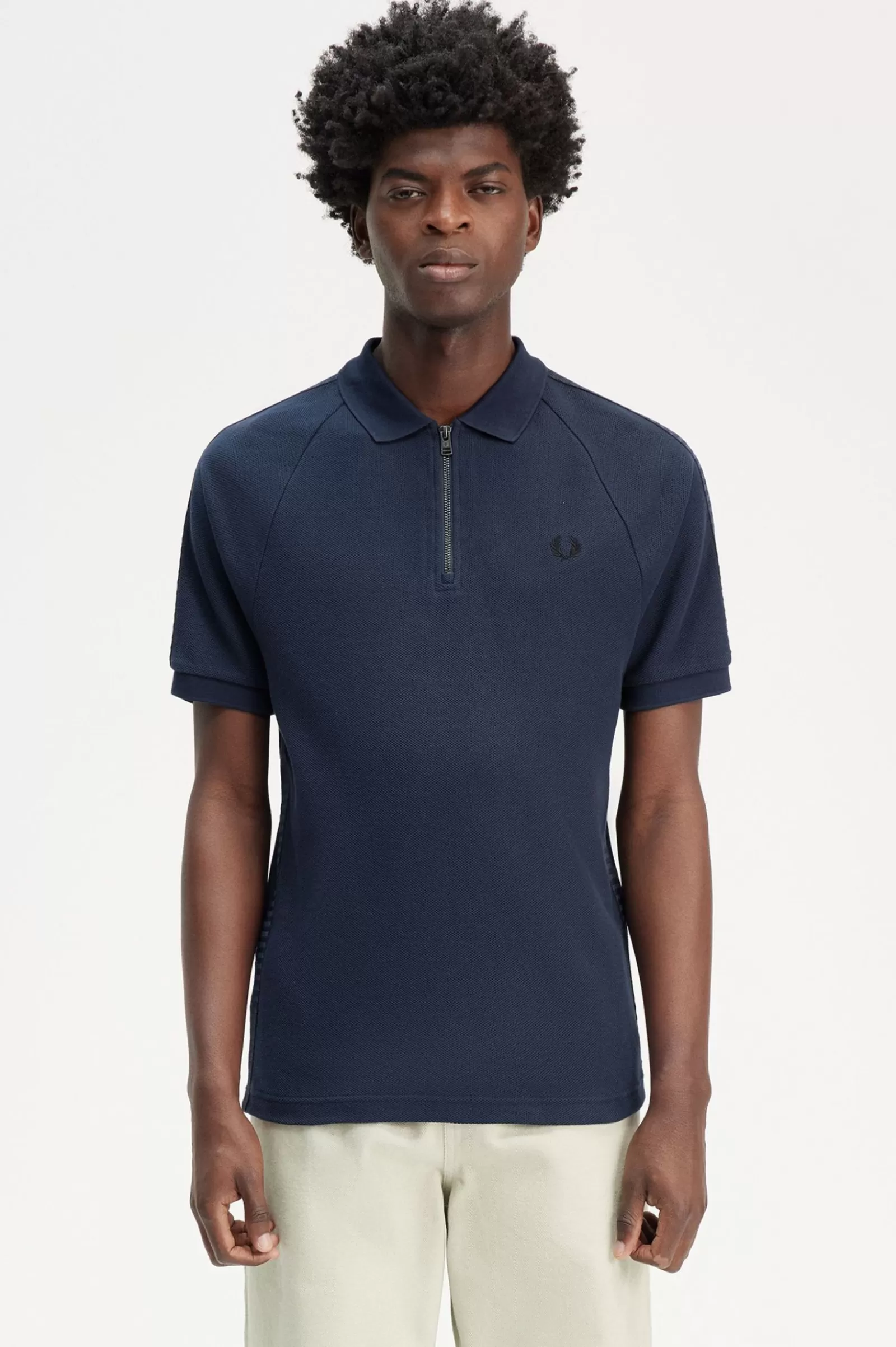 Outlet Honeycomb Taped Polo Shirt Polo Shirts