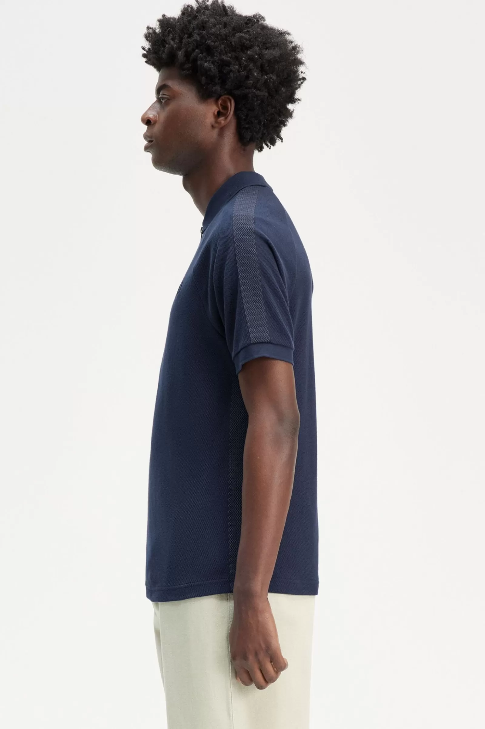 Outlet Honeycomb Taped Polo Shirt Polo Shirts