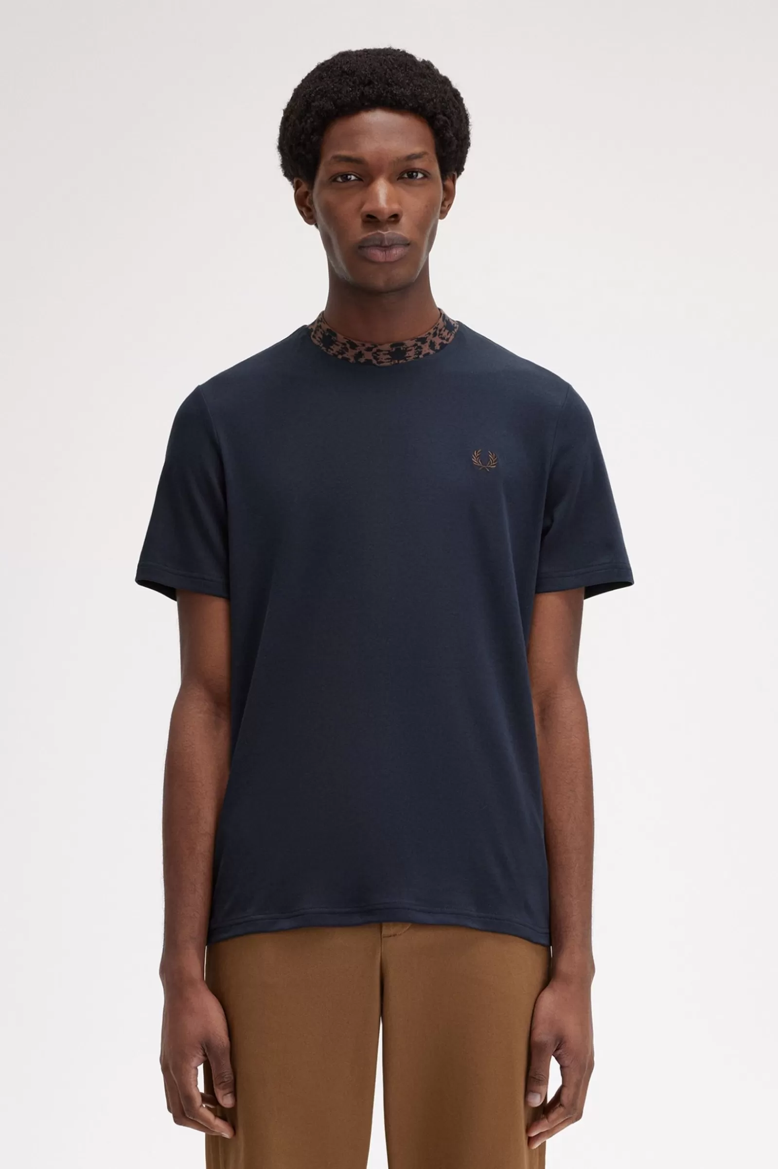 Online Jacquard Trim T-Shirt T-Shirts