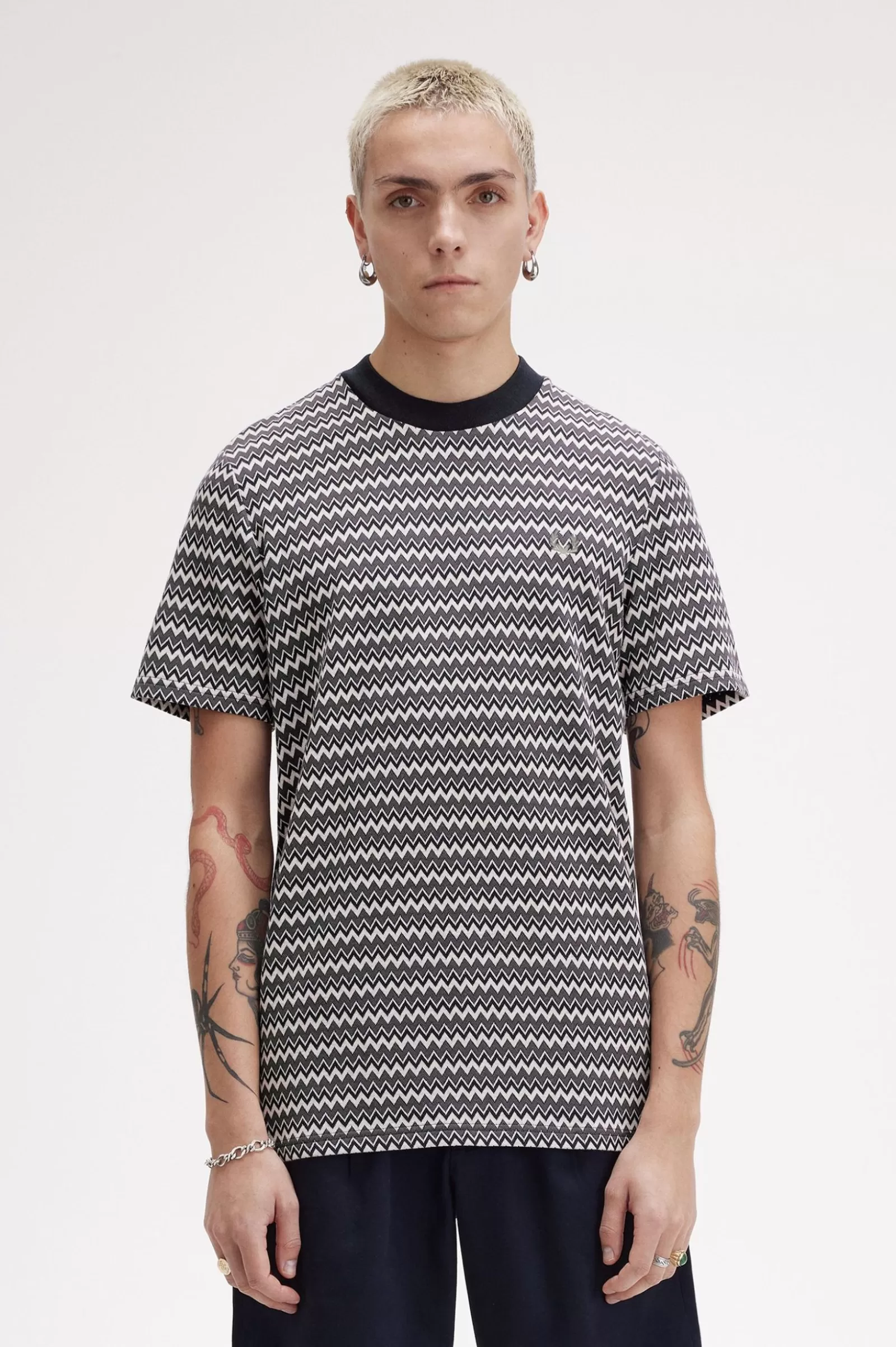 Fashion Jacquard T-Shirt T-Shirts