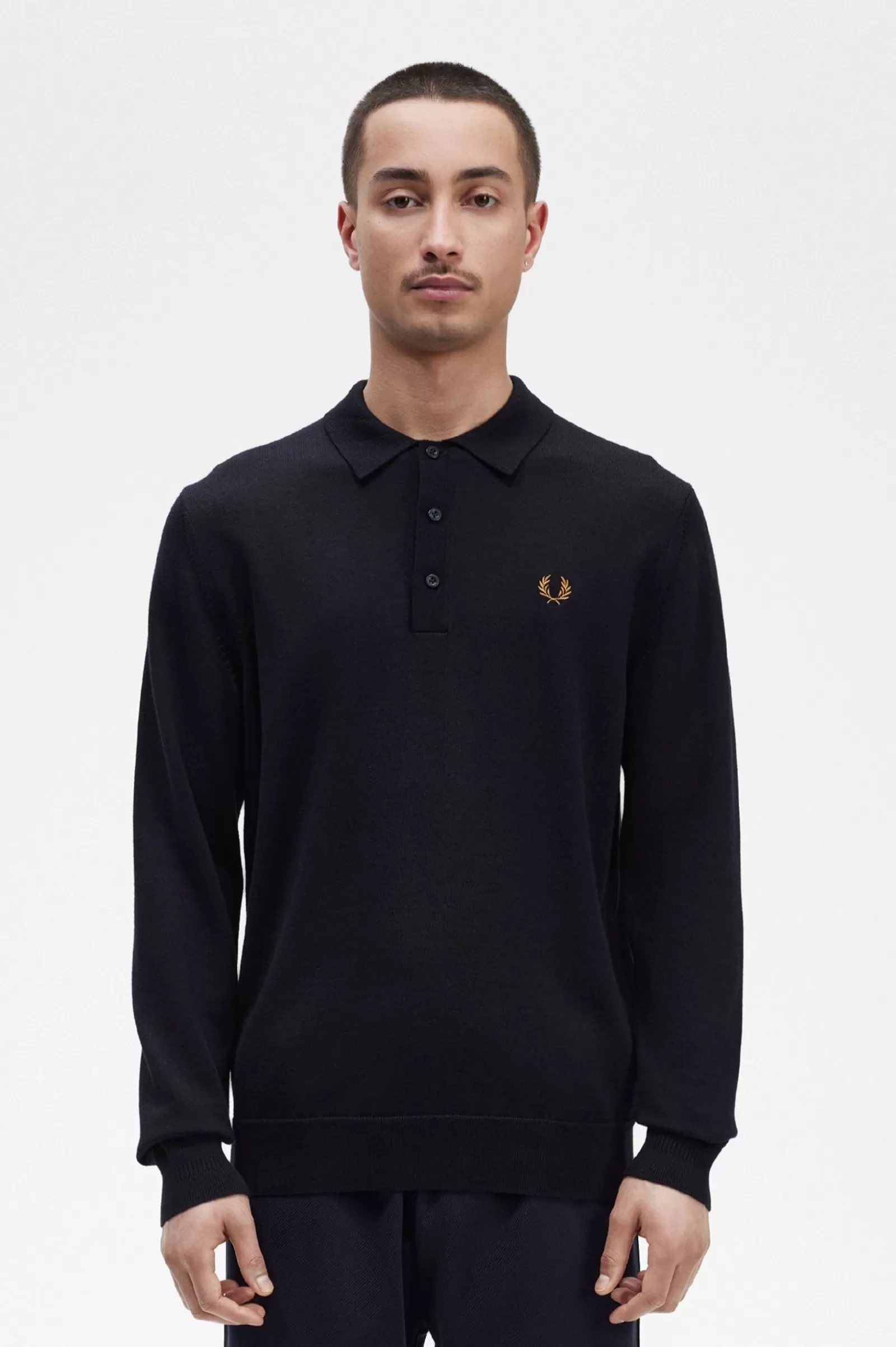 Cheap Long Sleeve Knitted Shirt Polo Shirts | Knitwear