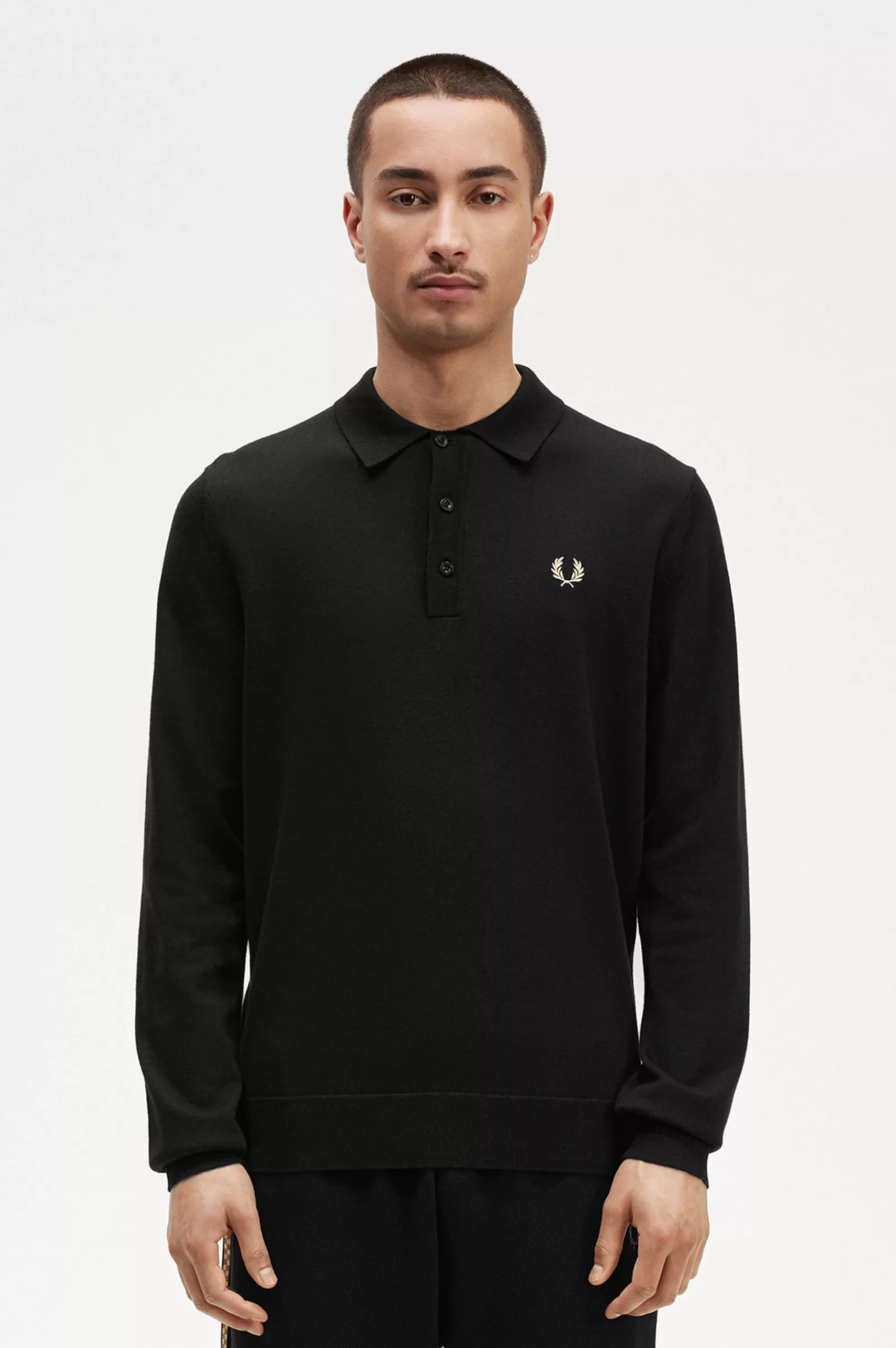 Hot Long Sleeve Knitted Shirt Polo Shirts | Knitwear