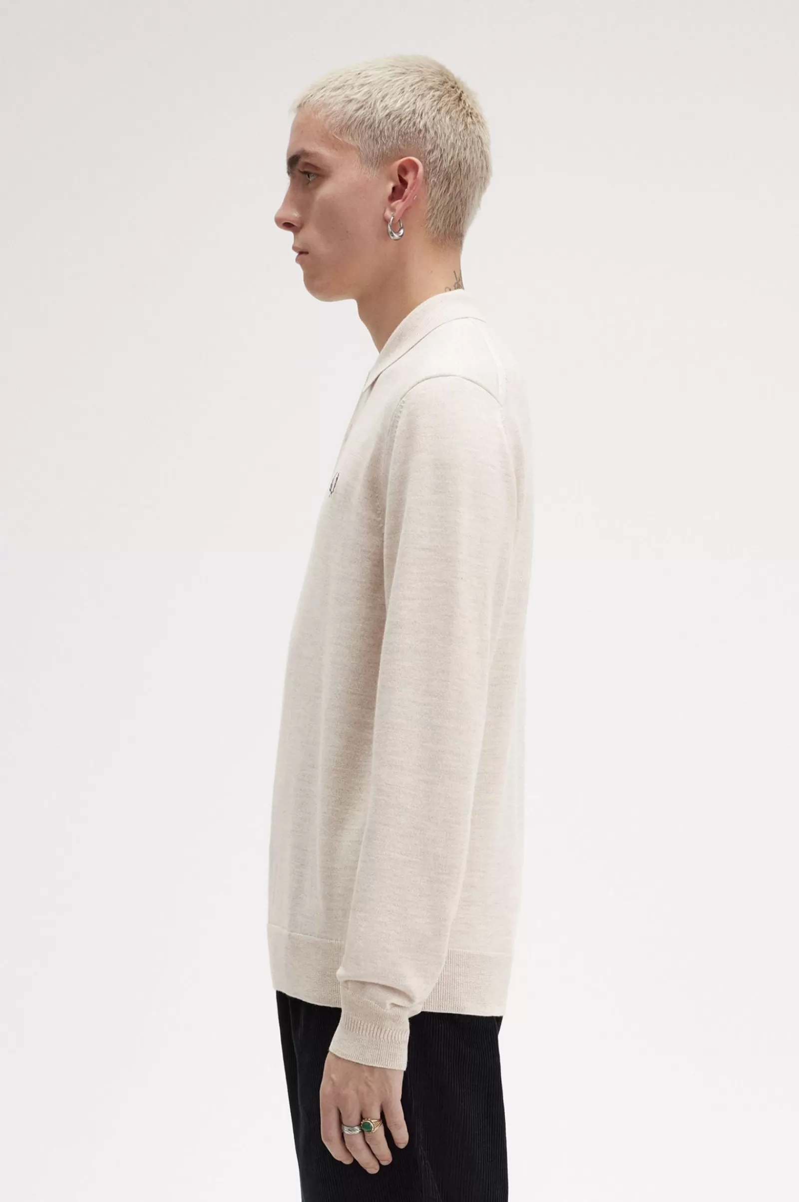 Flash Sale Long Sleeve Knitted Shirt Knitwear
