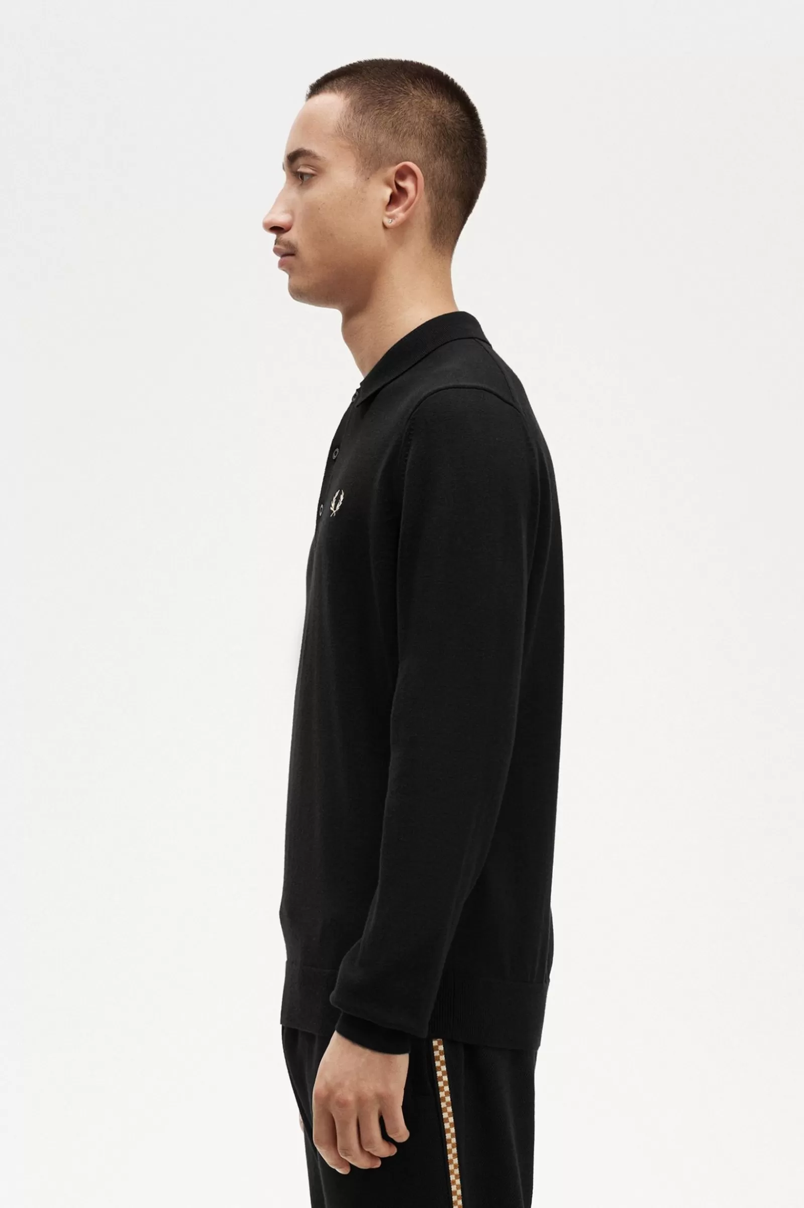 Hot Long Sleeve Knitted Shirt Polo Shirts | Knitwear