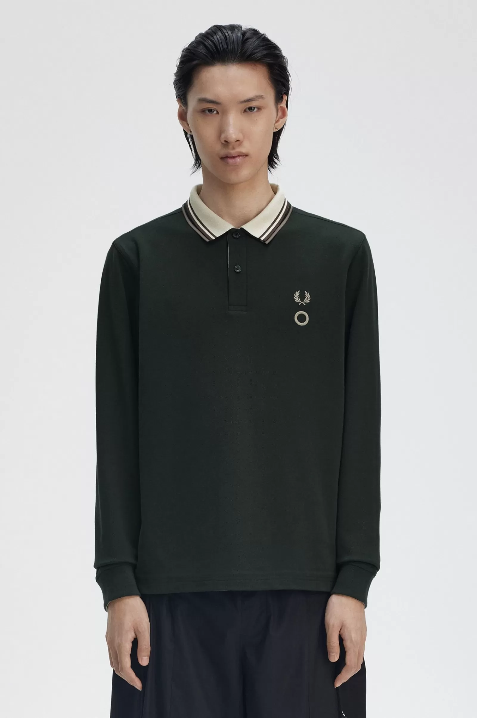 Fashion Long Sleeve Reversible Shirt Polo Shirts