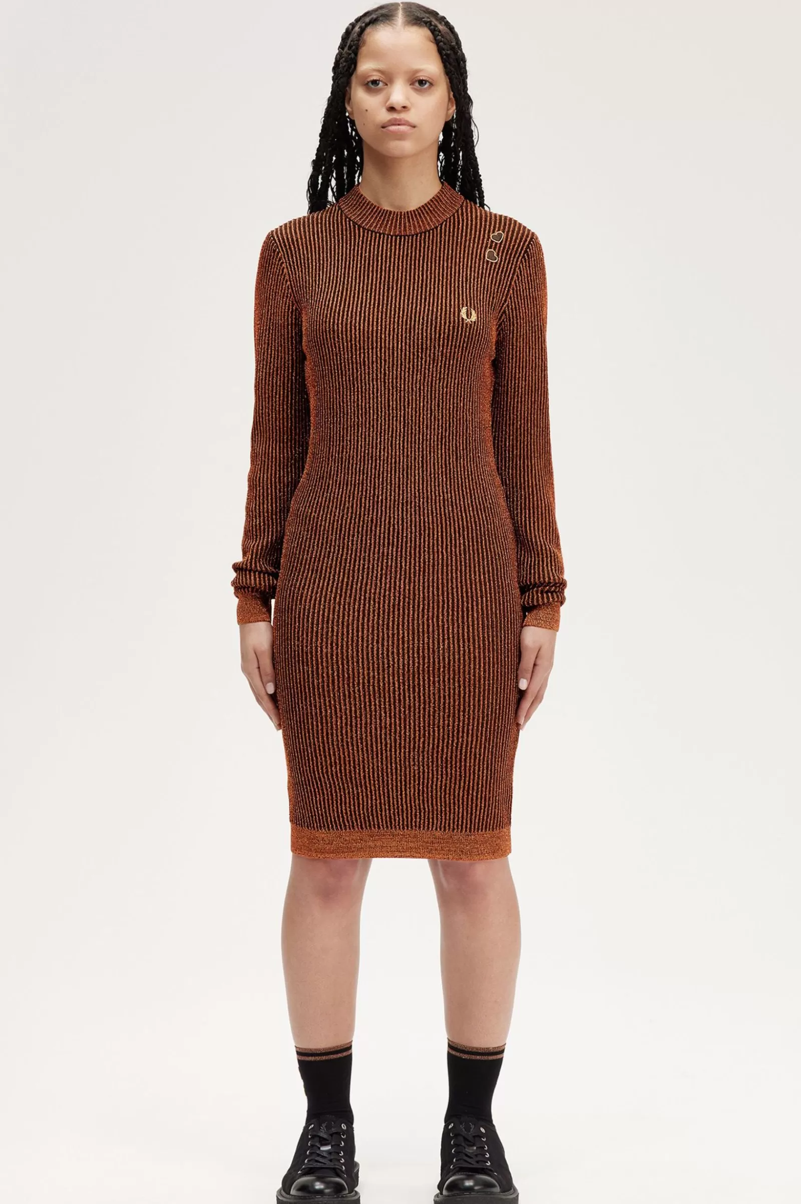 Cheap Mock Neck Dress Women Dresses