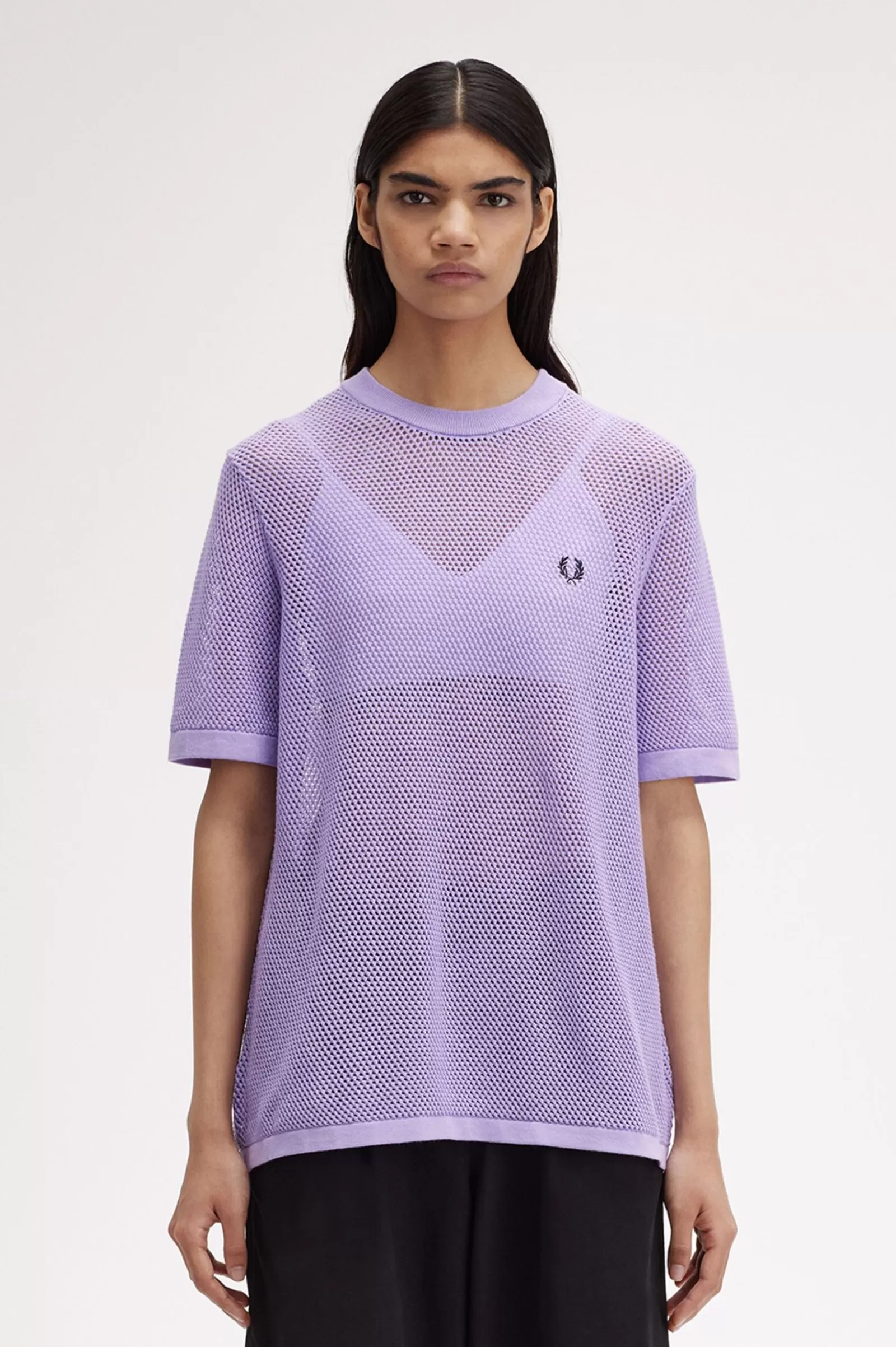 Flash Sale Open-Knit T-Shirt Women Knitwear