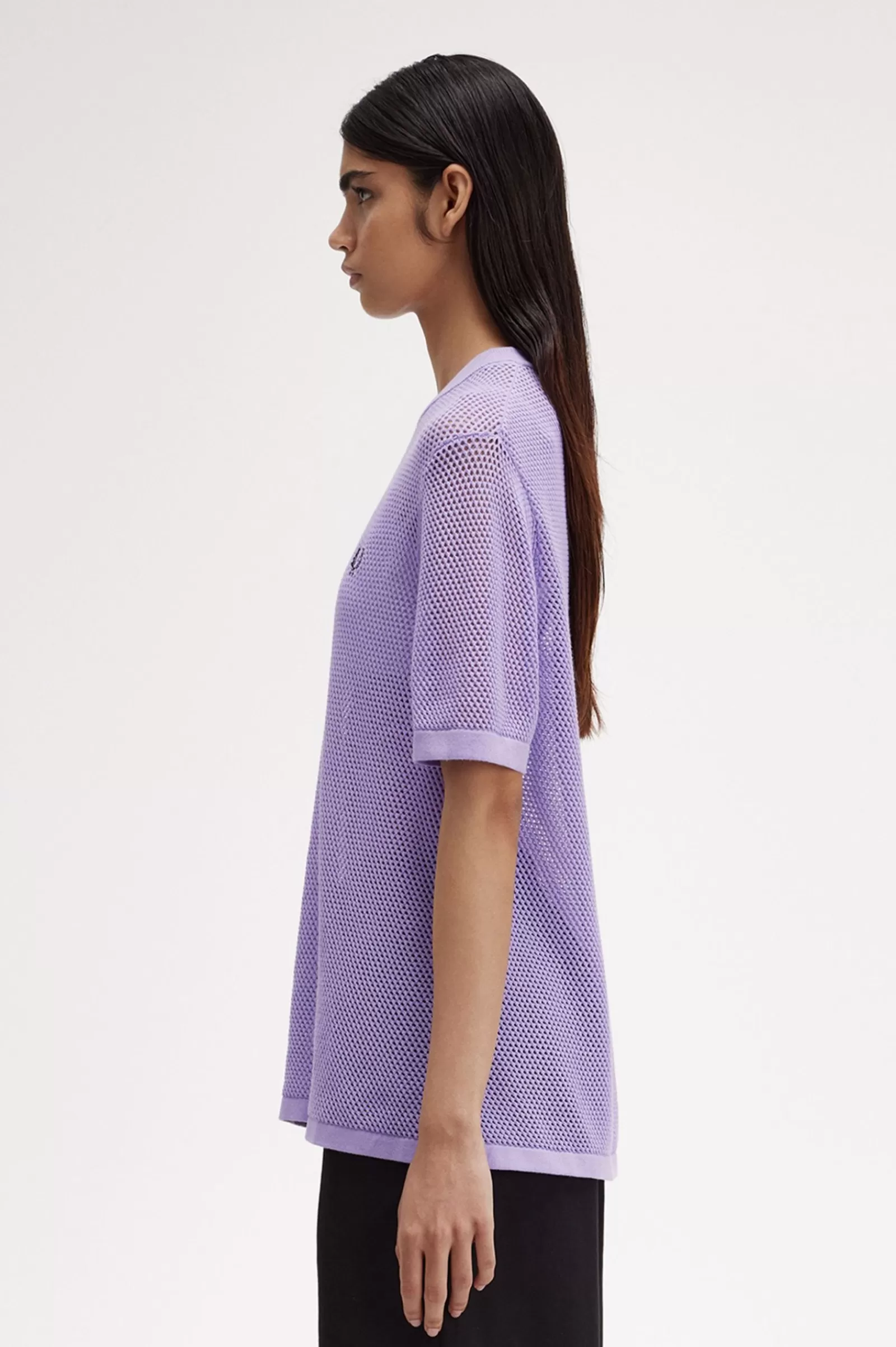 Flash Sale Open-Knit T-Shirt Women Knitwear