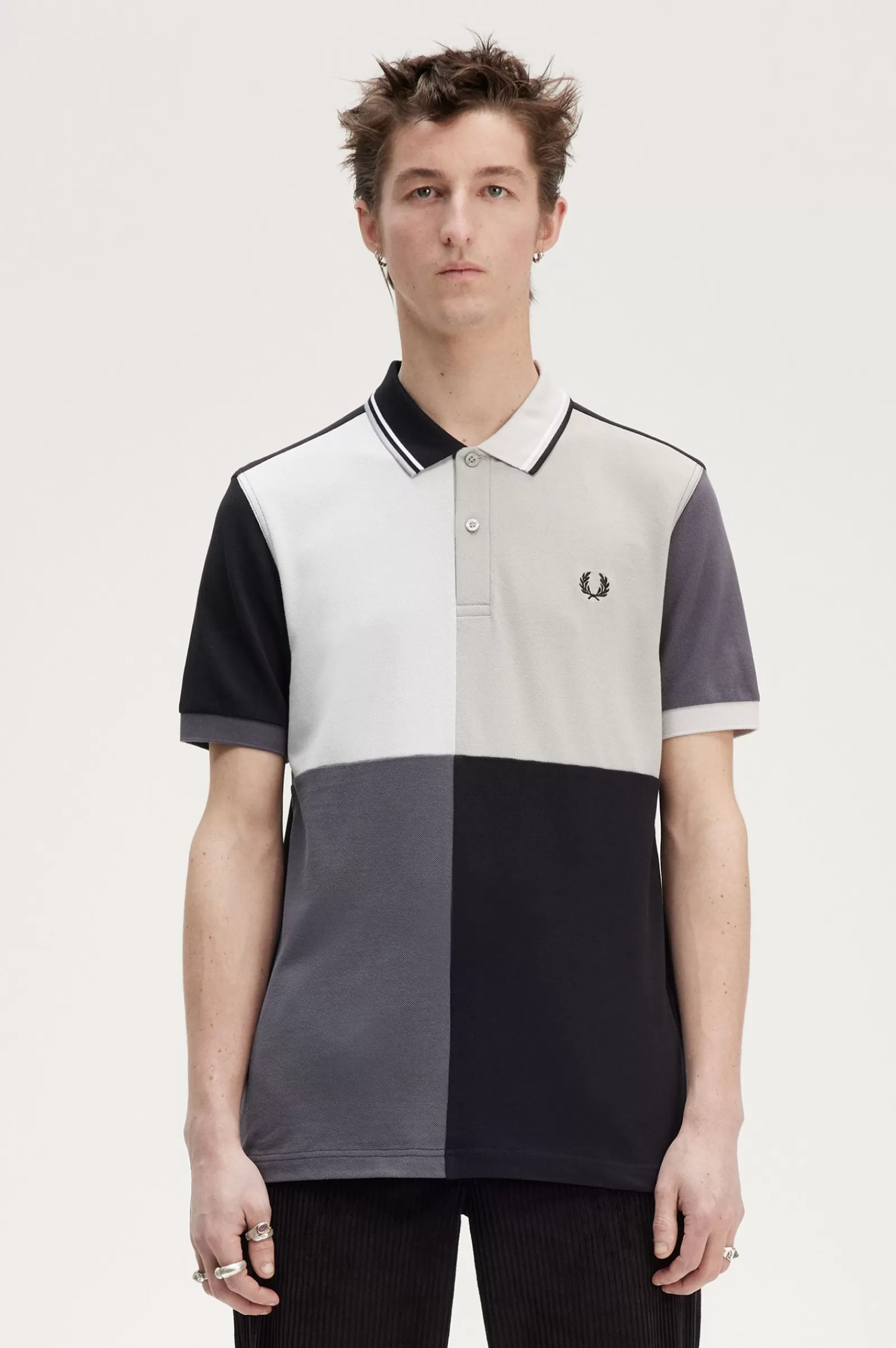 Cheap Patchwork Shirt Polo Shirts