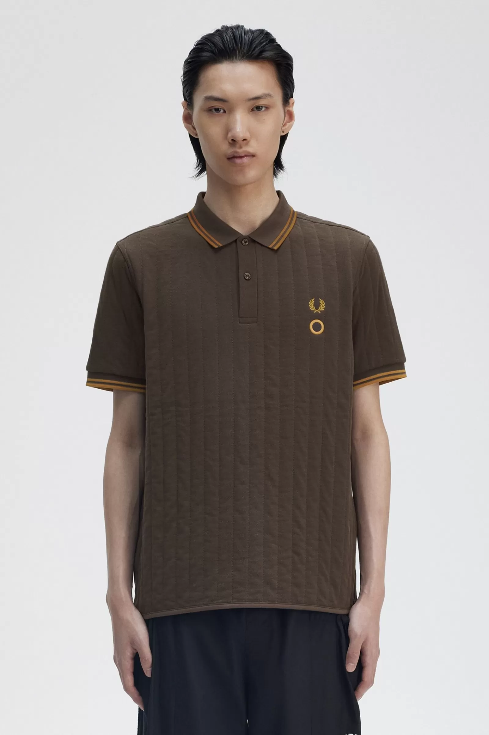 Hot Short Sleeve Quilted Shirt Polo Shirts