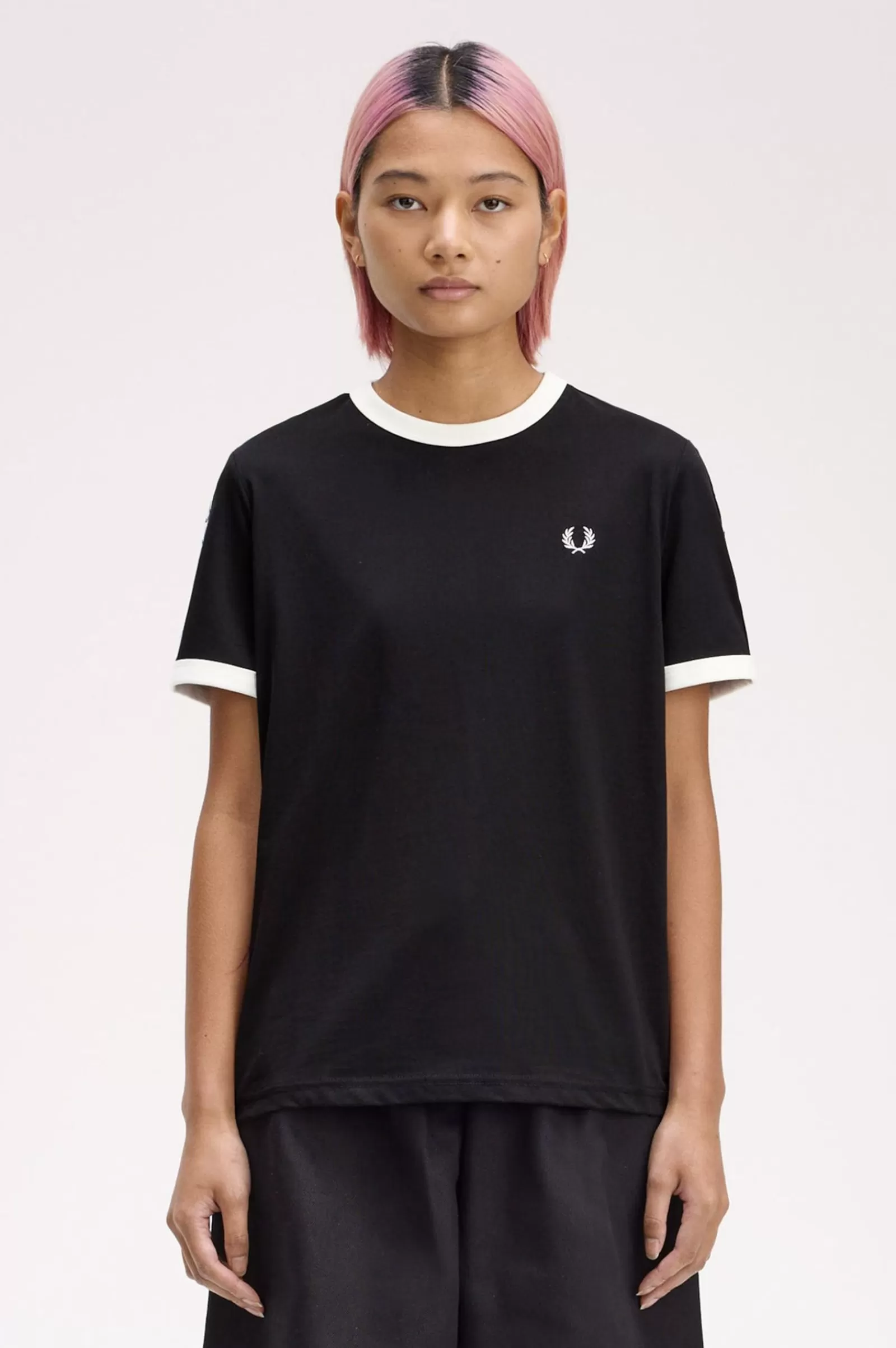 Flash Sale Taped Ringer T-Shirt Women T-Shirts & Tops