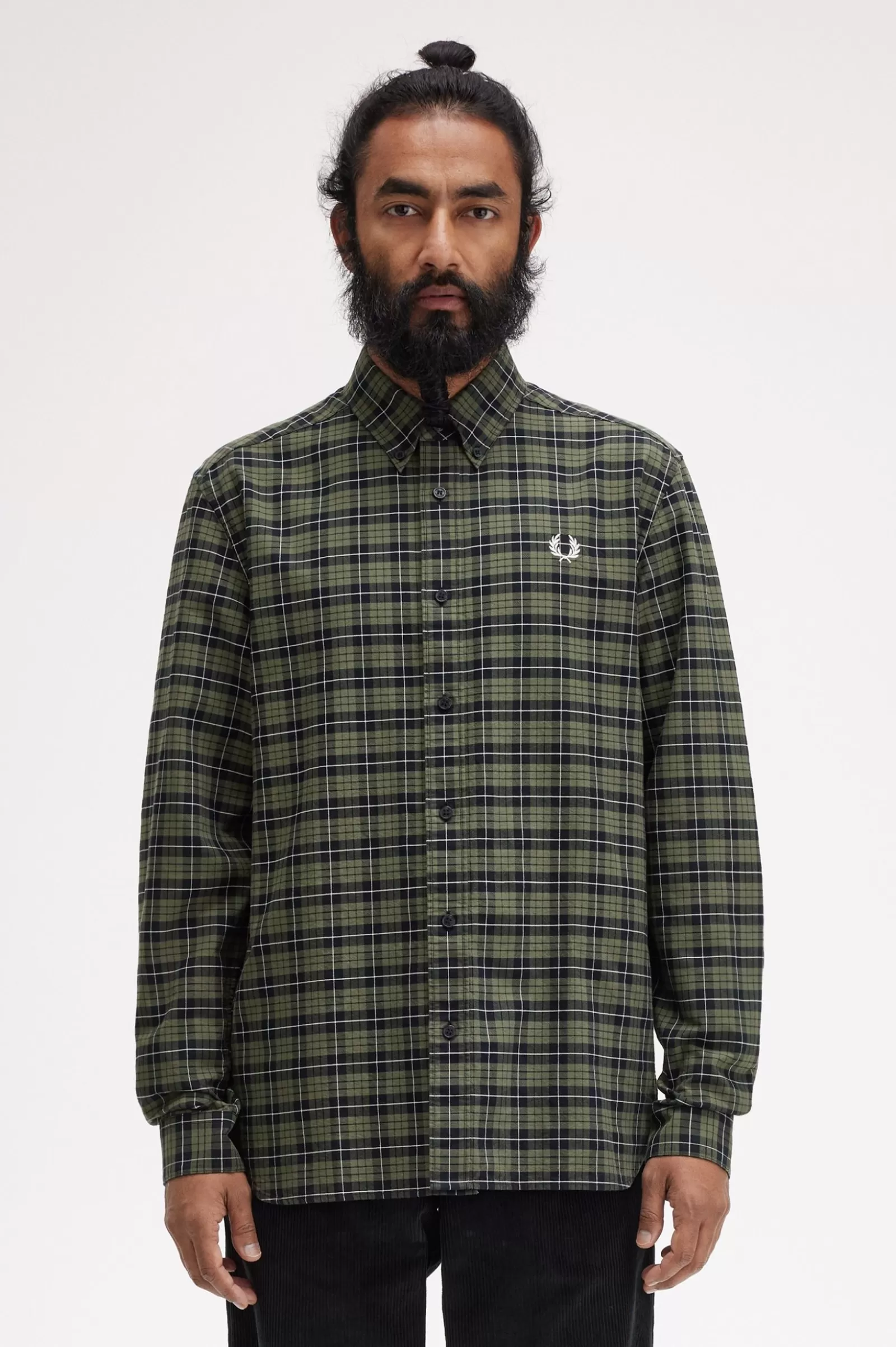 Fashion Tartan Oxford Shirt Shirts