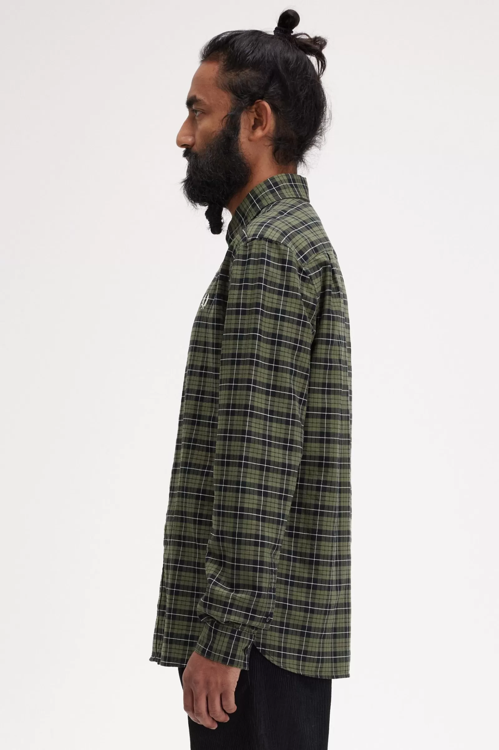 Fashion Tartan Oxford Shirt Shirts
