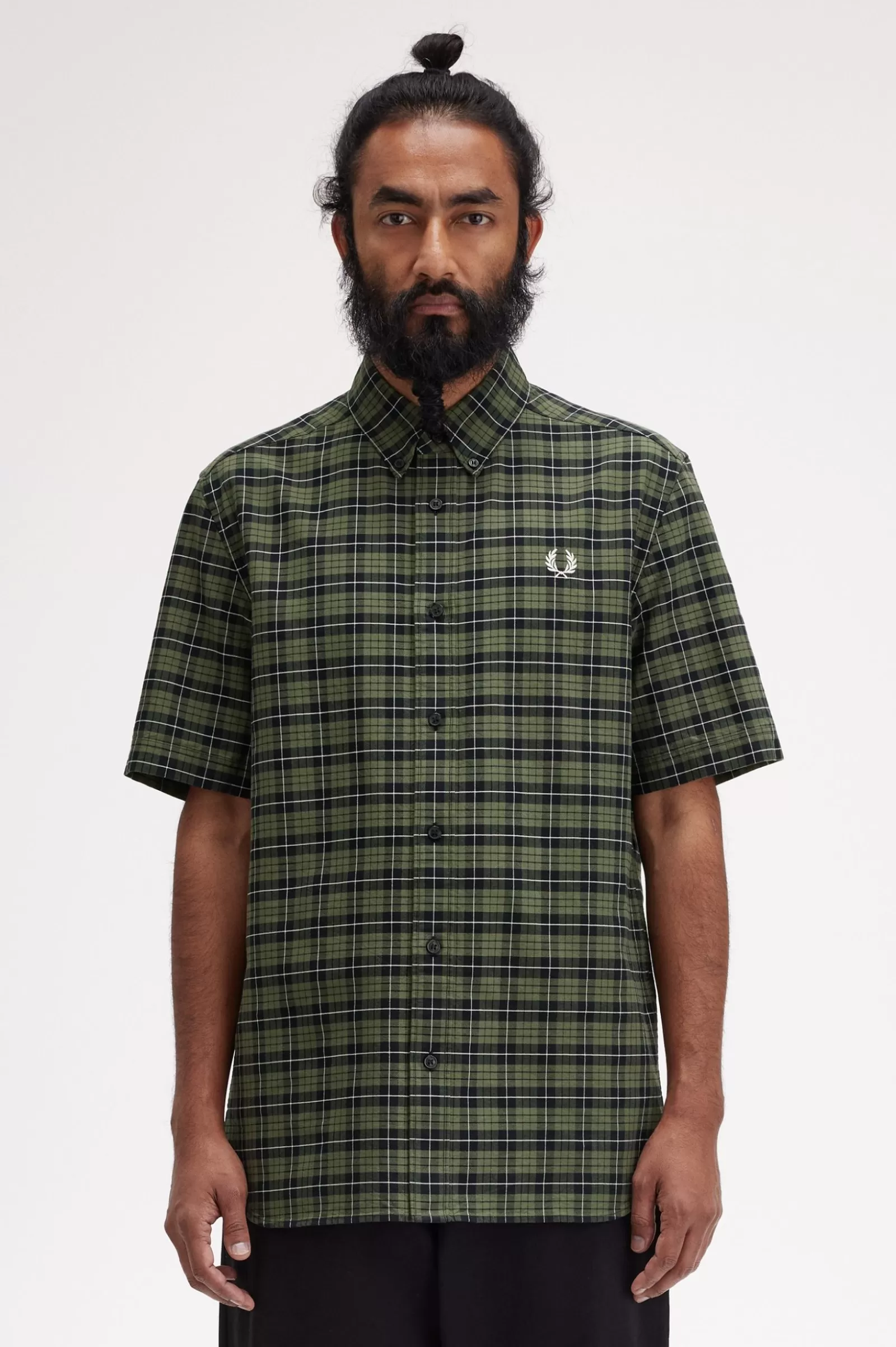 Cheap Tartan Oxford Short Sleeve Shirt Shirts