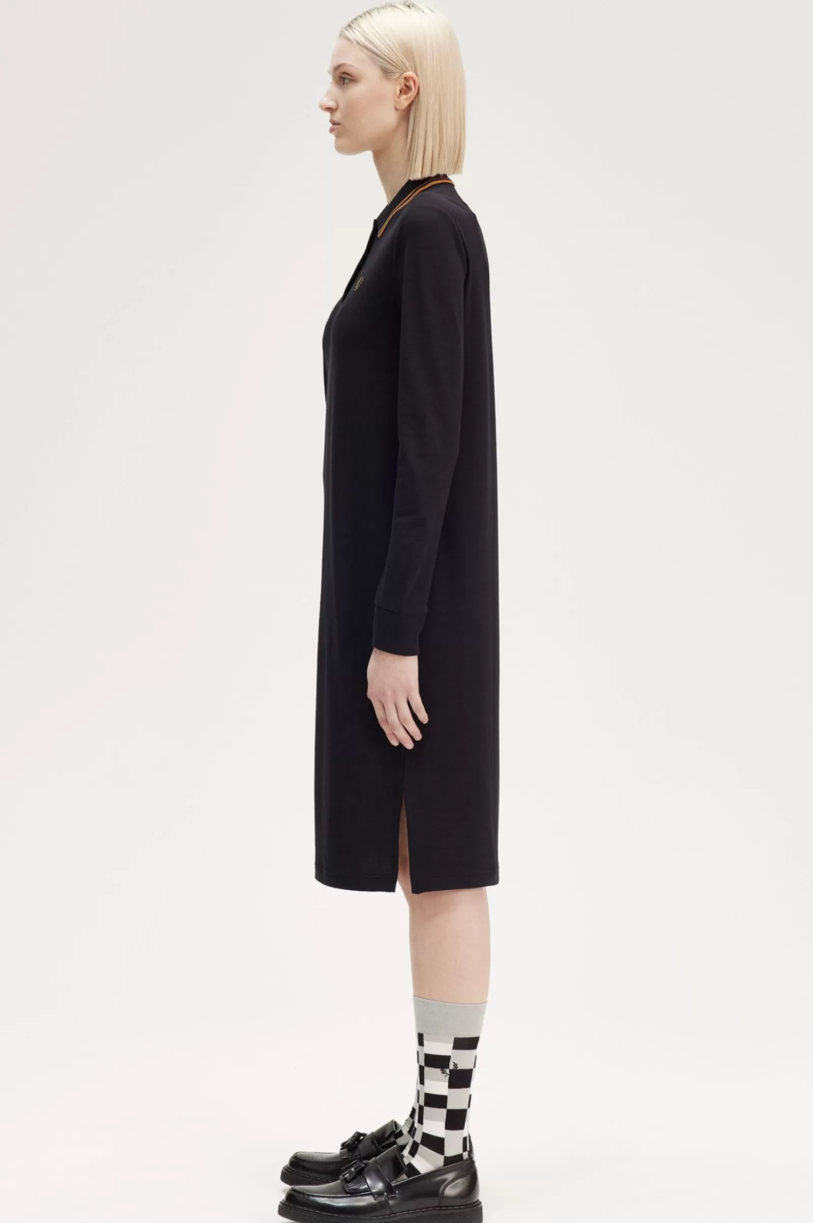 Fashion The Long-Sleeve Shirt Dress Women Dresses