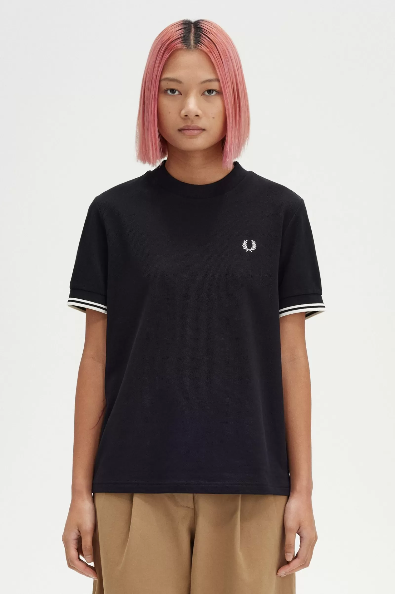 Best Sale Twin Tipped Piqué T-Shirt Women T-Shirts & Tops