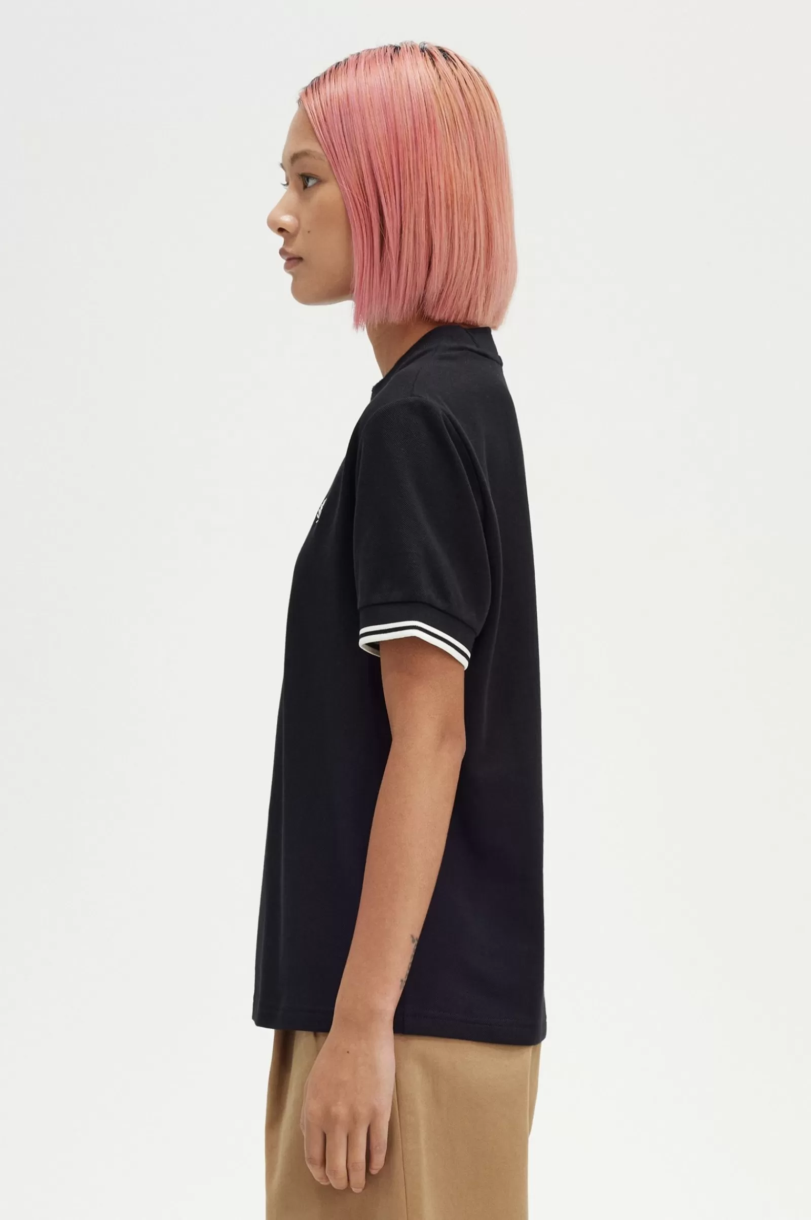 Best Sale Twin Tipped Piqué T-Shirt Women T-Shirts & Tops